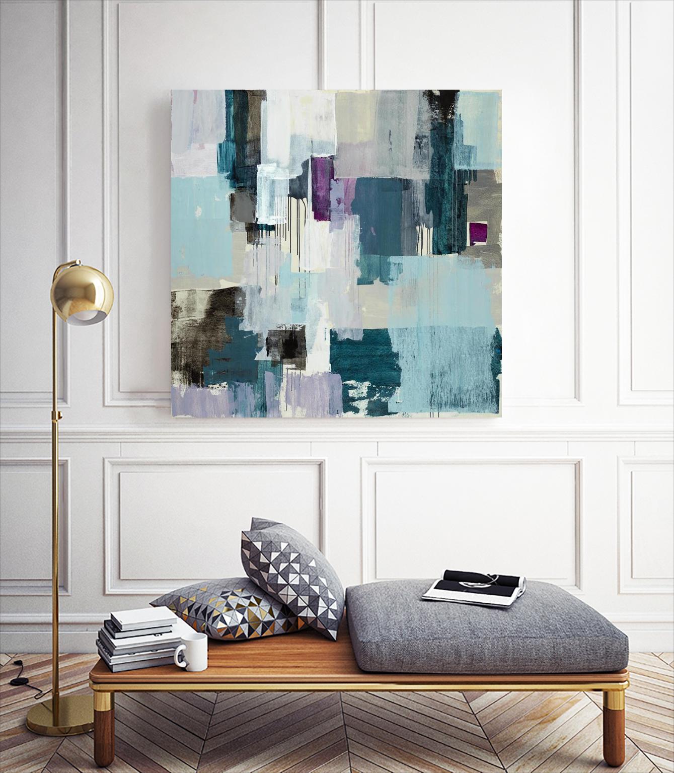 Potential Weaver by Daleno Art on GIANT ART - green abstract