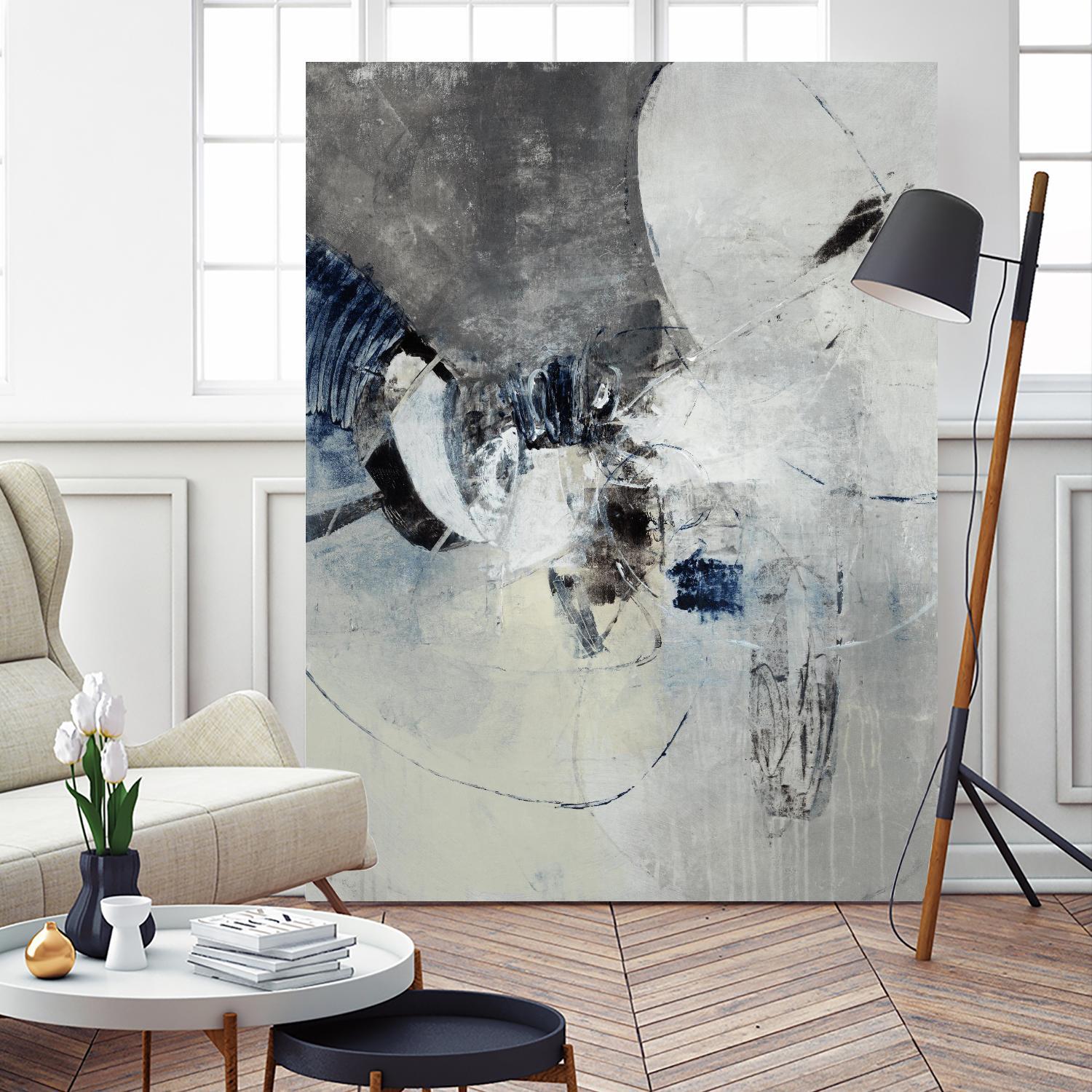 Solid Strike I by Daleno Art on GIANT ART - grey  abstract abstrait