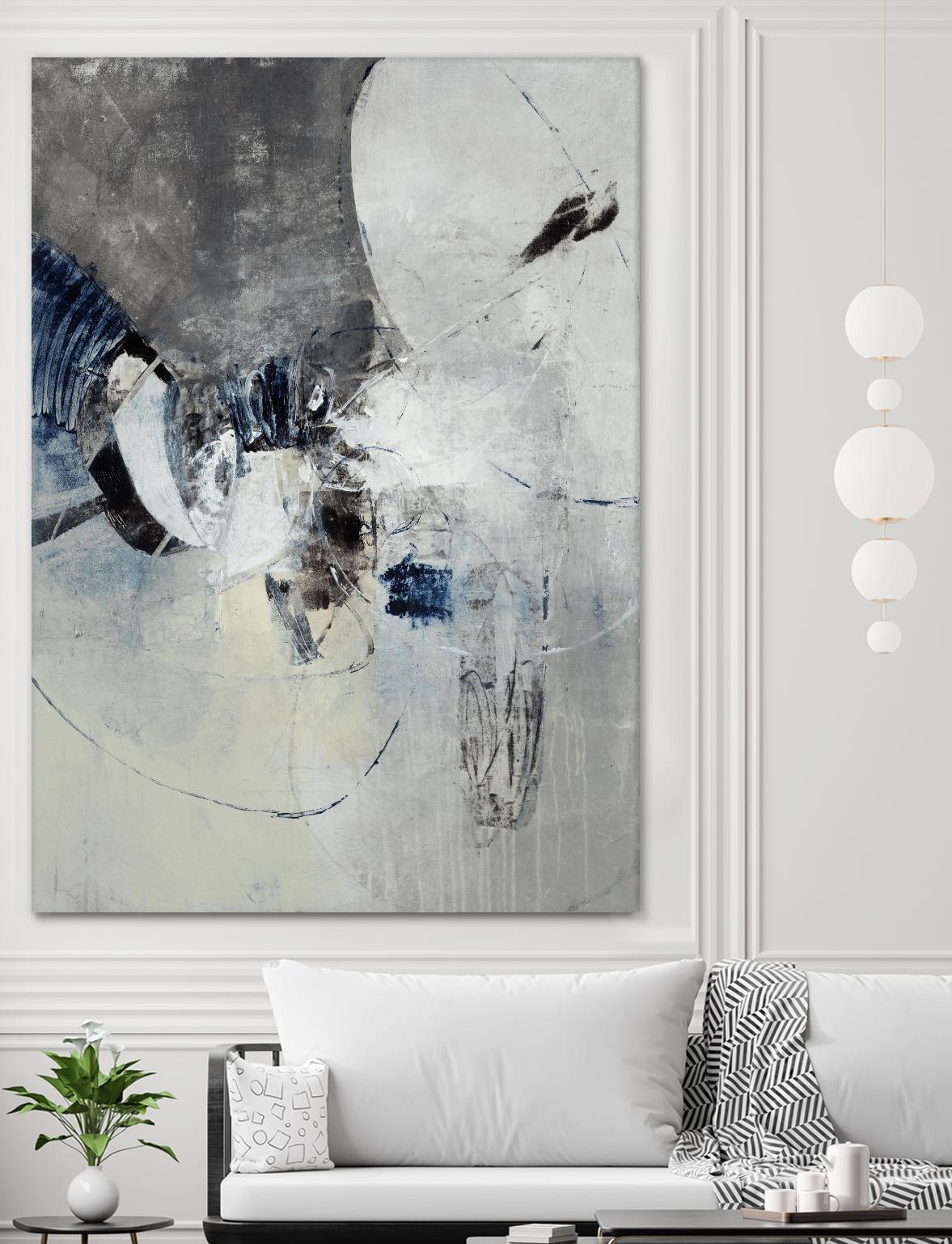 Solid Strike I by Daleno Art on GIANT ART - grey  abstract abstrait