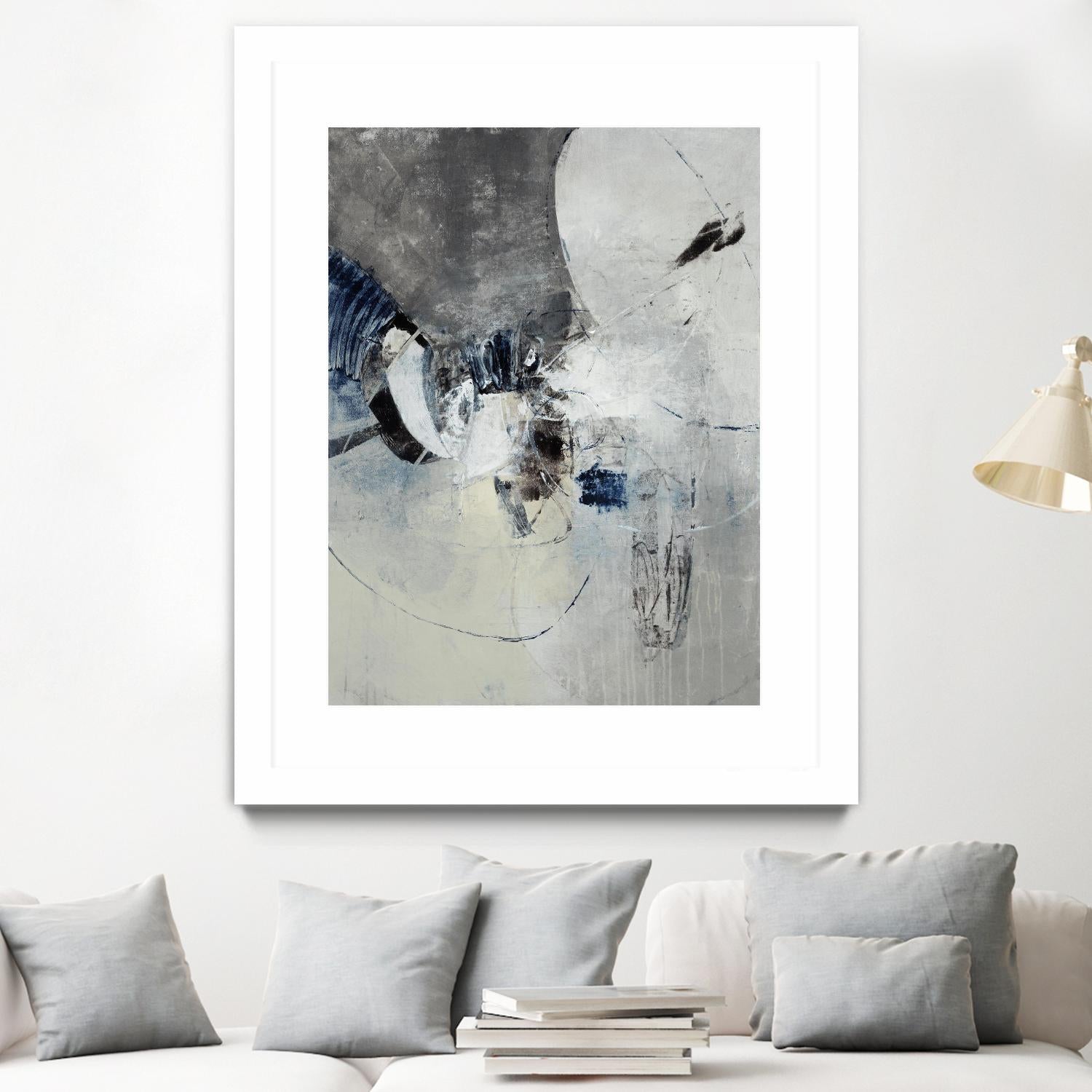 Solid Strike I by Daleno Art on GIANT ART - grey  abstract abstrait