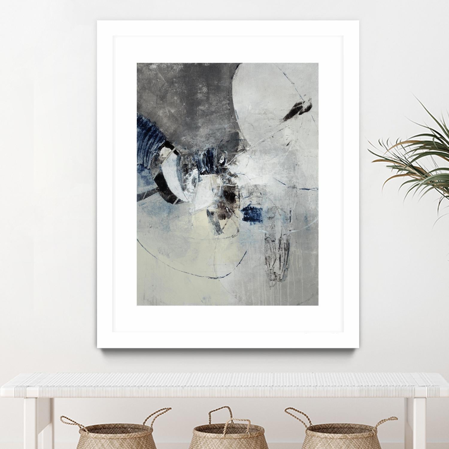 Solid Strike I by Daleno Art on GIANT ART - grey  abstract abstrait