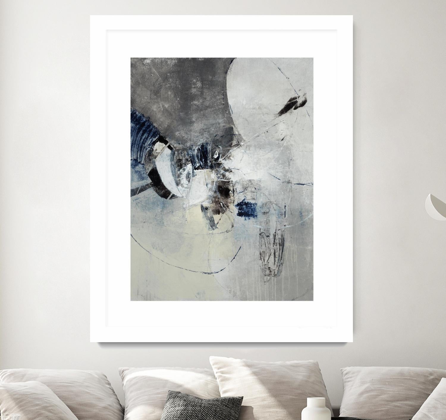 Solid Strike I by Daleno Art on GIANT ART - grey  abstract abstrait