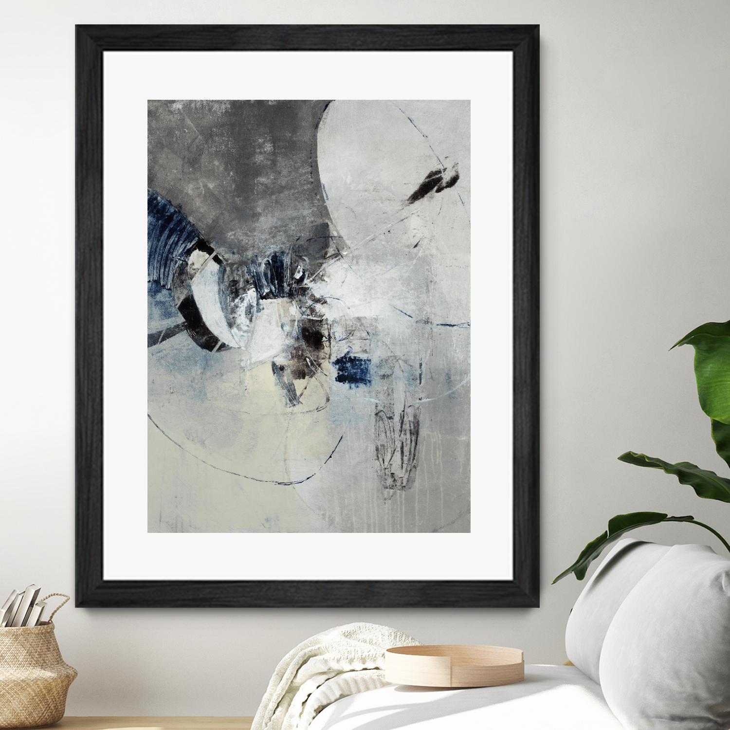 Solid Strike I by Daleno Art on GIANT ART - grey  abstract abstrait