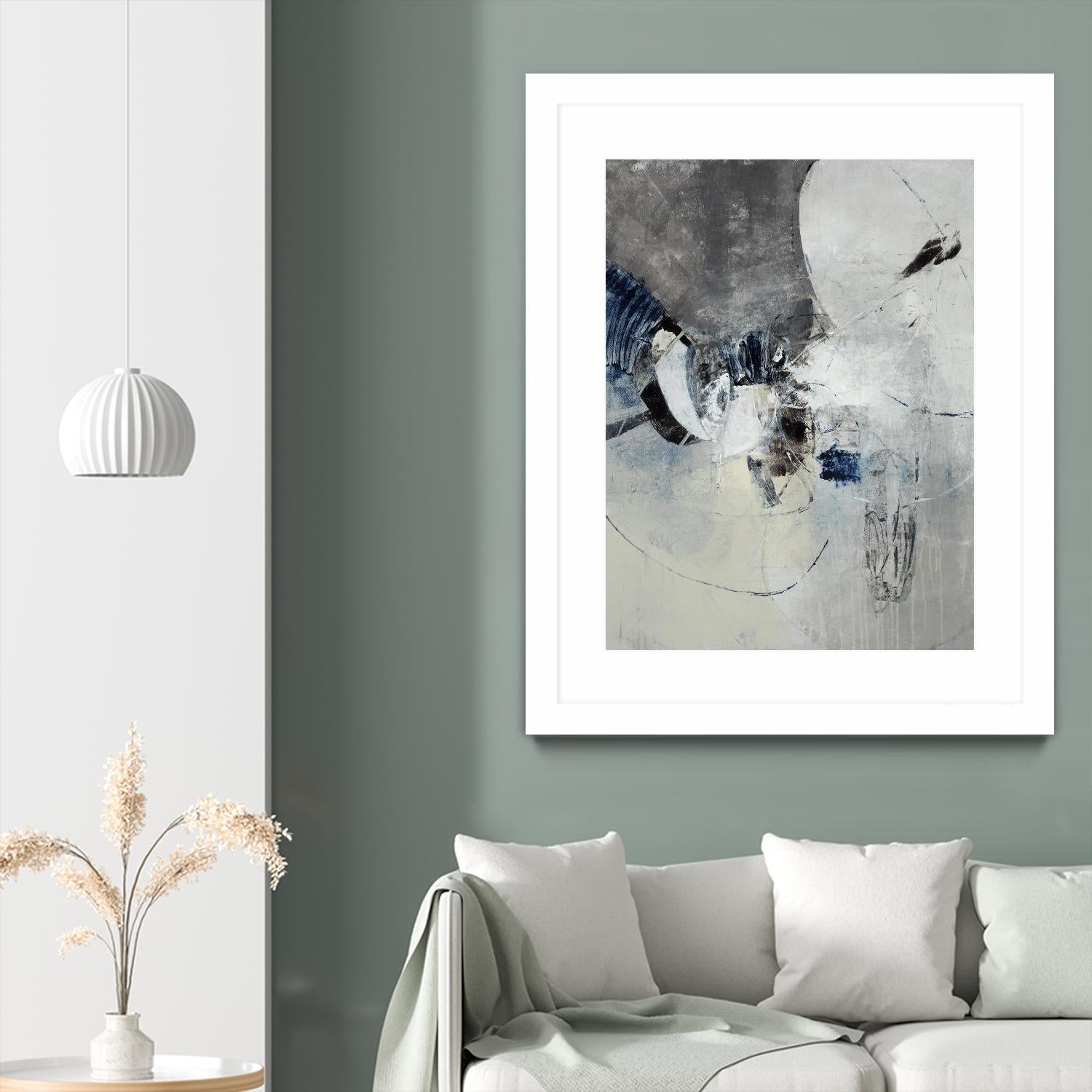 Solid Strike I by Daleno Art on GIANT ART - grey  abstract abstrait