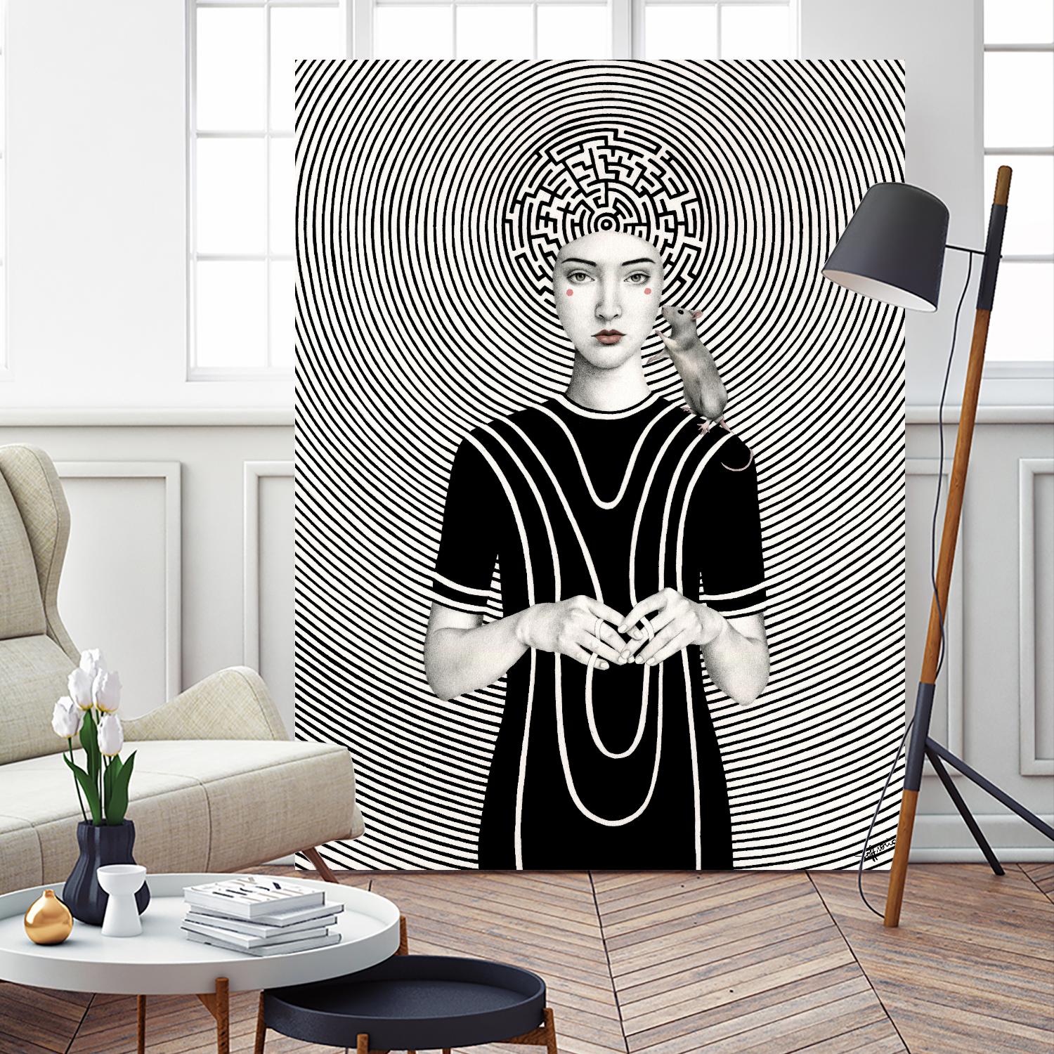 Mara by Sofia Bonati on GIANT ART - white men and women