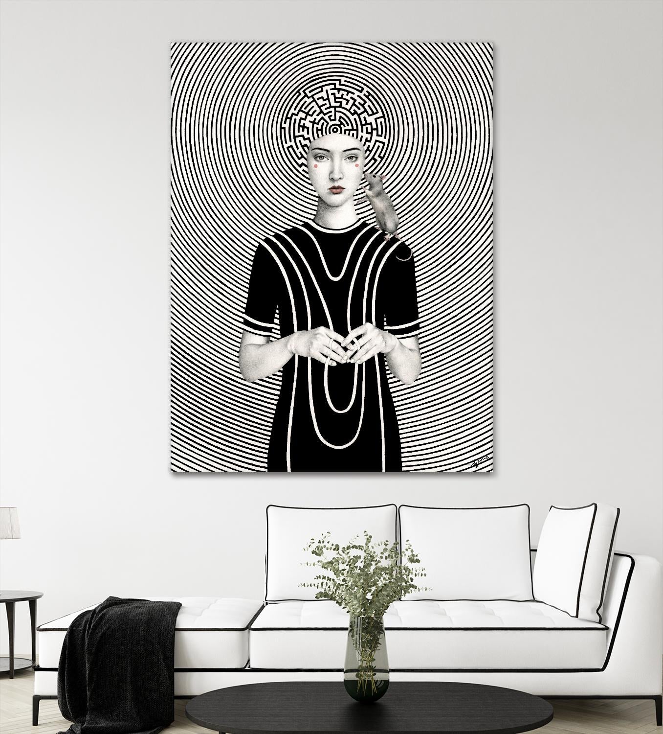 Mara by Sofia Bonati on GIANT ART - white men and women