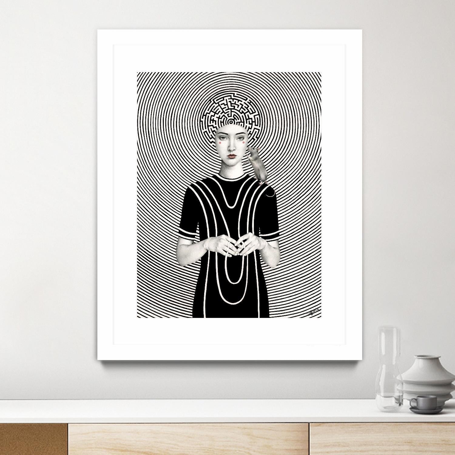 Mara by Sofia Bonati on GIANT ART - white men and women