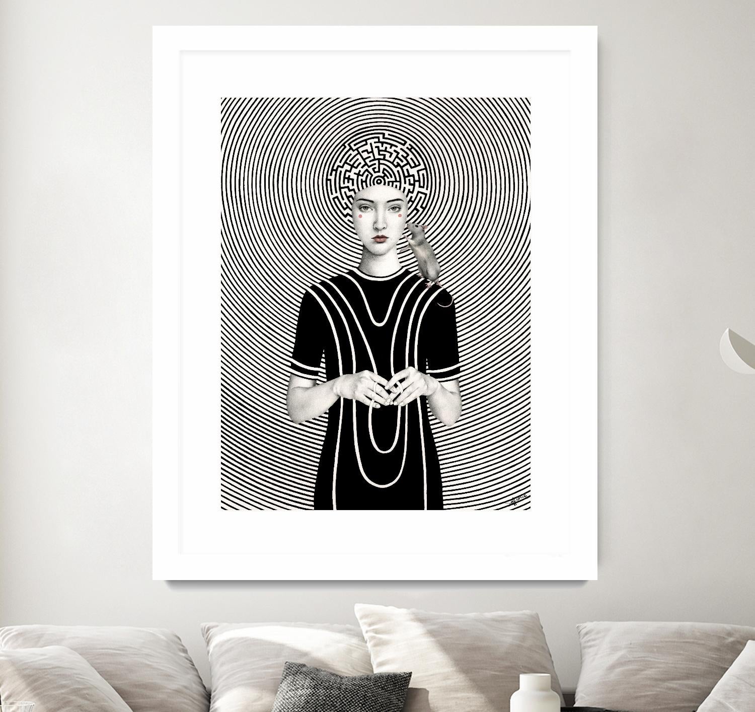 Mara by Sofia Bonati on GIANT ART - white men and women