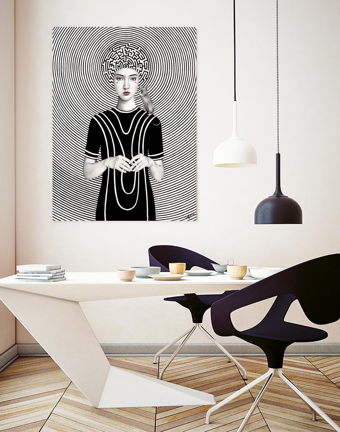 Mara by Sofia Bonati on GIANT ART - white men and women