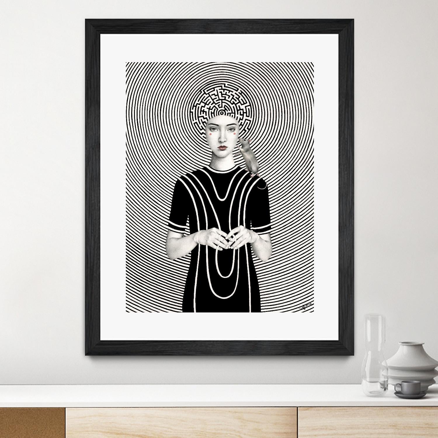 Mara by Sofia Bonati on GIANT ART - white men and women