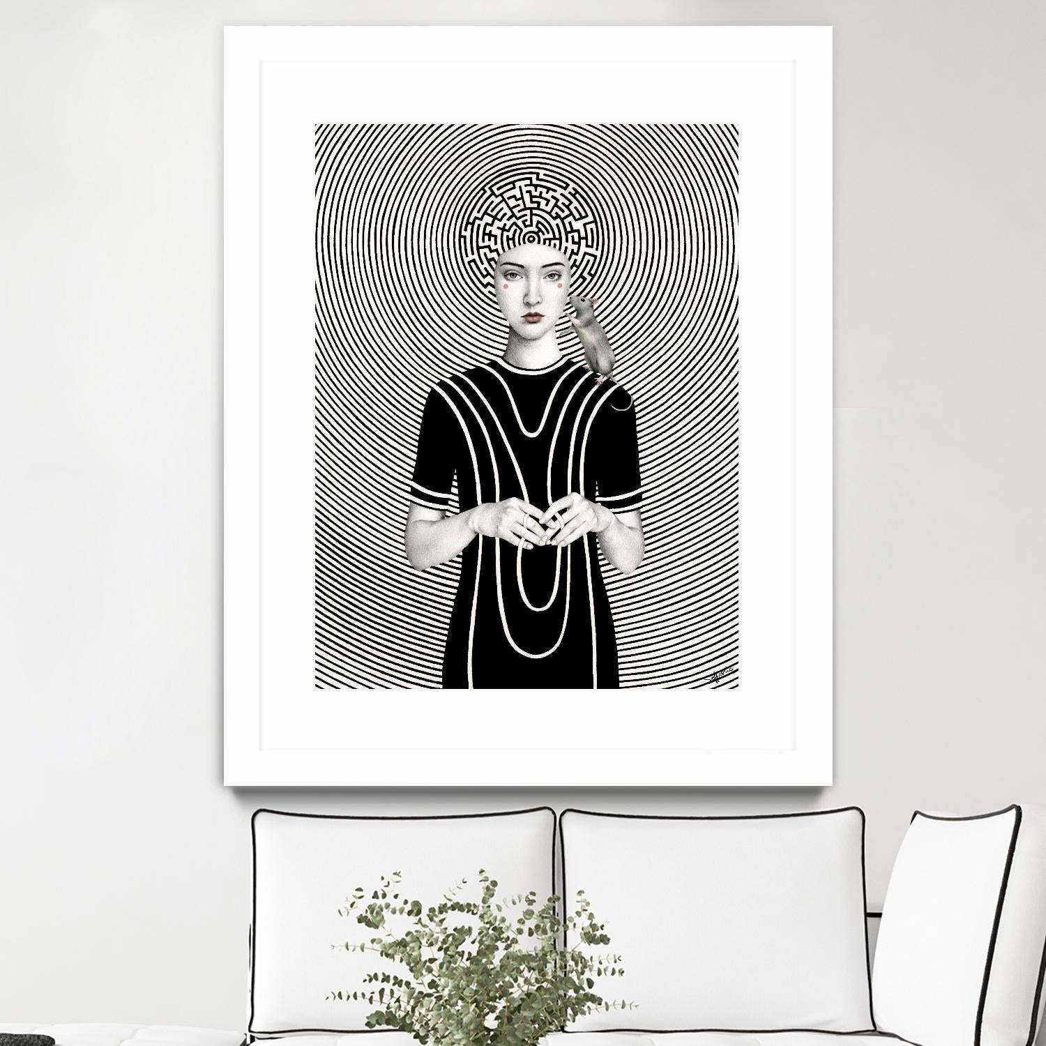 Mara by Sofia Bonati on GIANT ART - white men and women