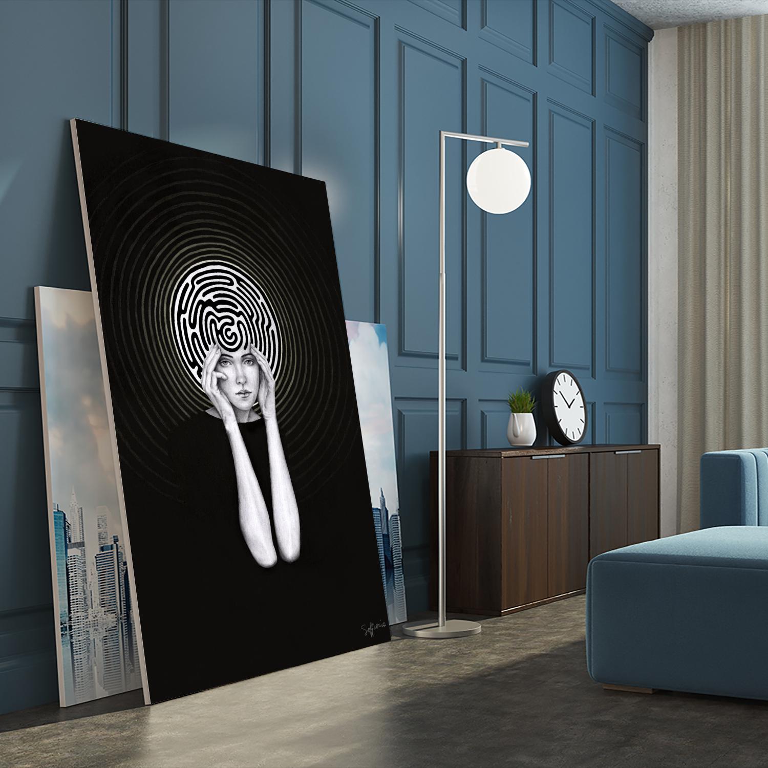 Mauna by Sofia Bonati on GIANT ART - white men and women