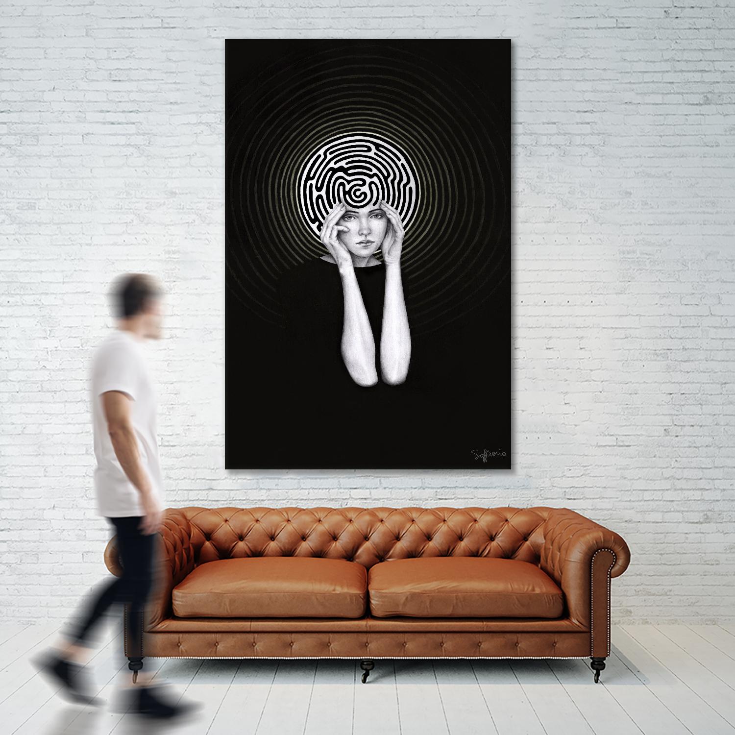 Mauna by Sofia Bonati on GIANT ART - white men and women