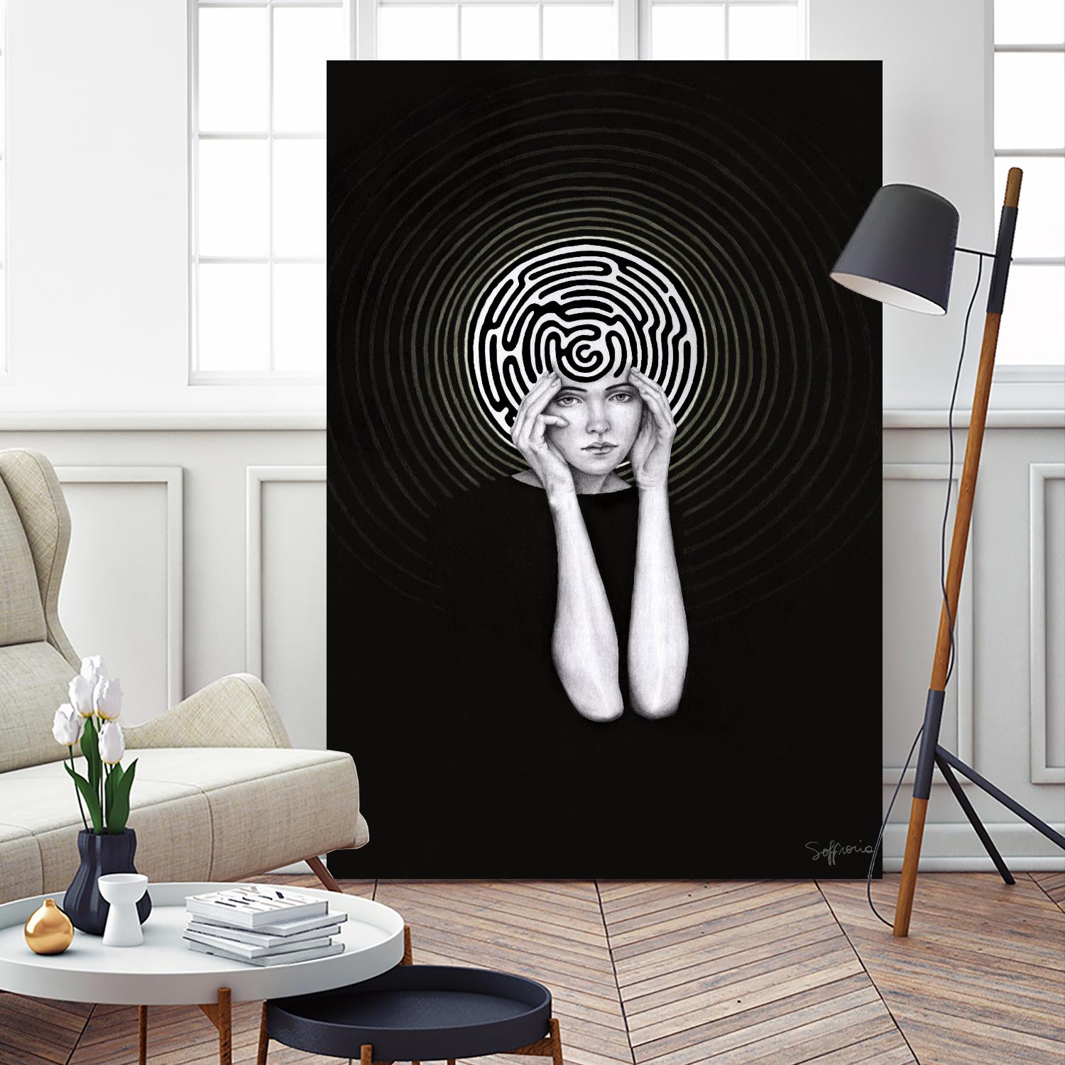 Mauna by Sofia Bonati on GIANT ART - white men and women