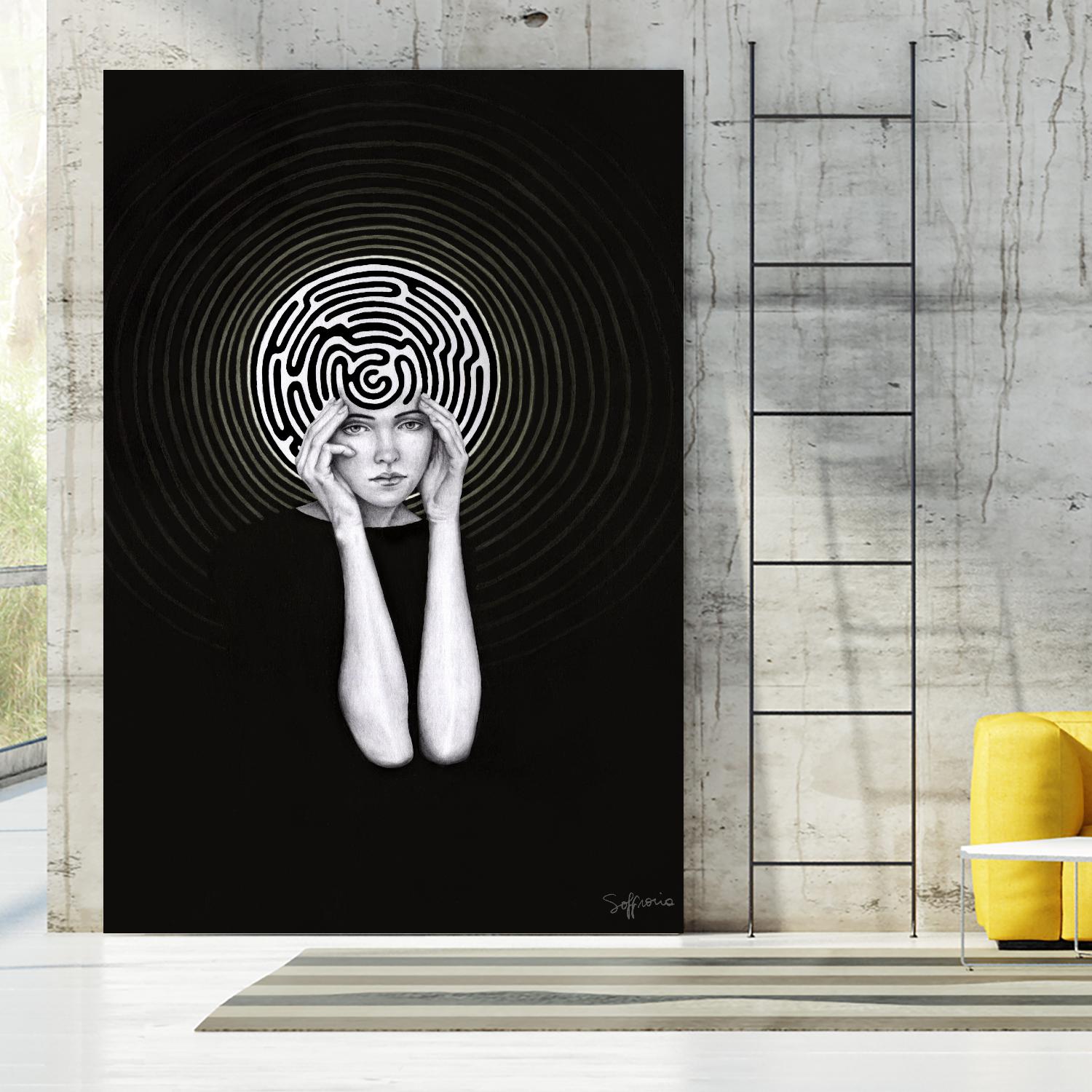 Mauna by Sofia Bonati on GIANT ART - white men and women