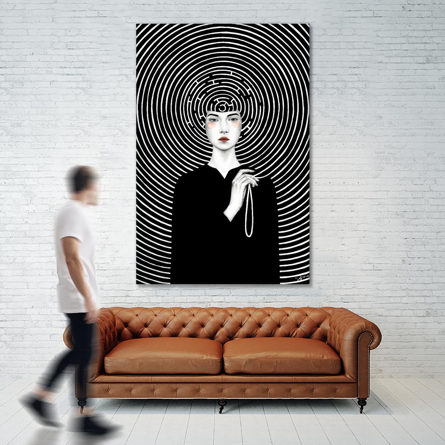 Euxodia by Sofia Bonati on GIANT ART - white men and women