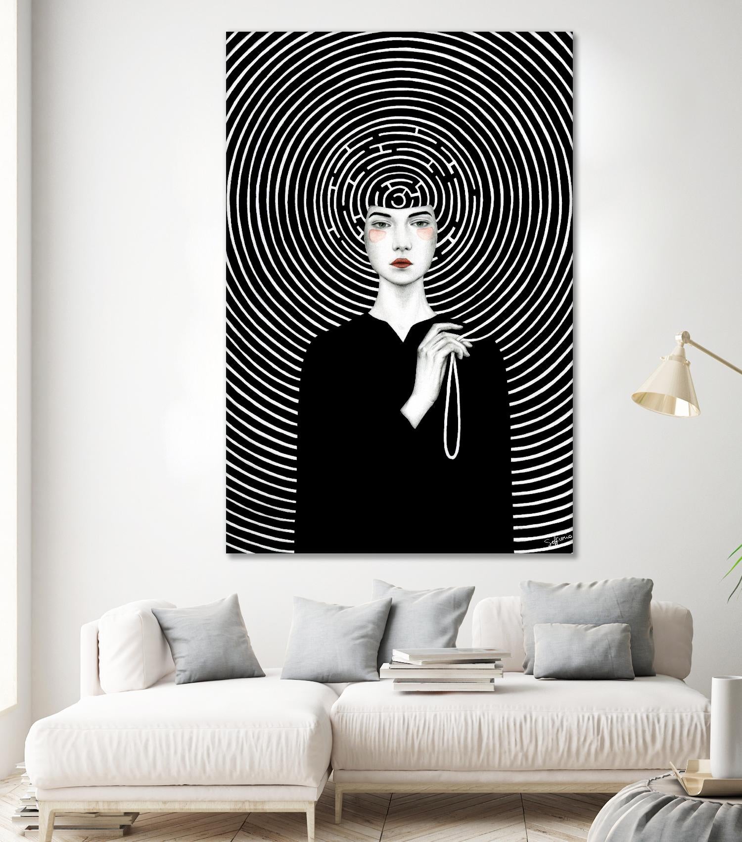 Euxodia by Sofia Bonati on GIANT ART - white men and women