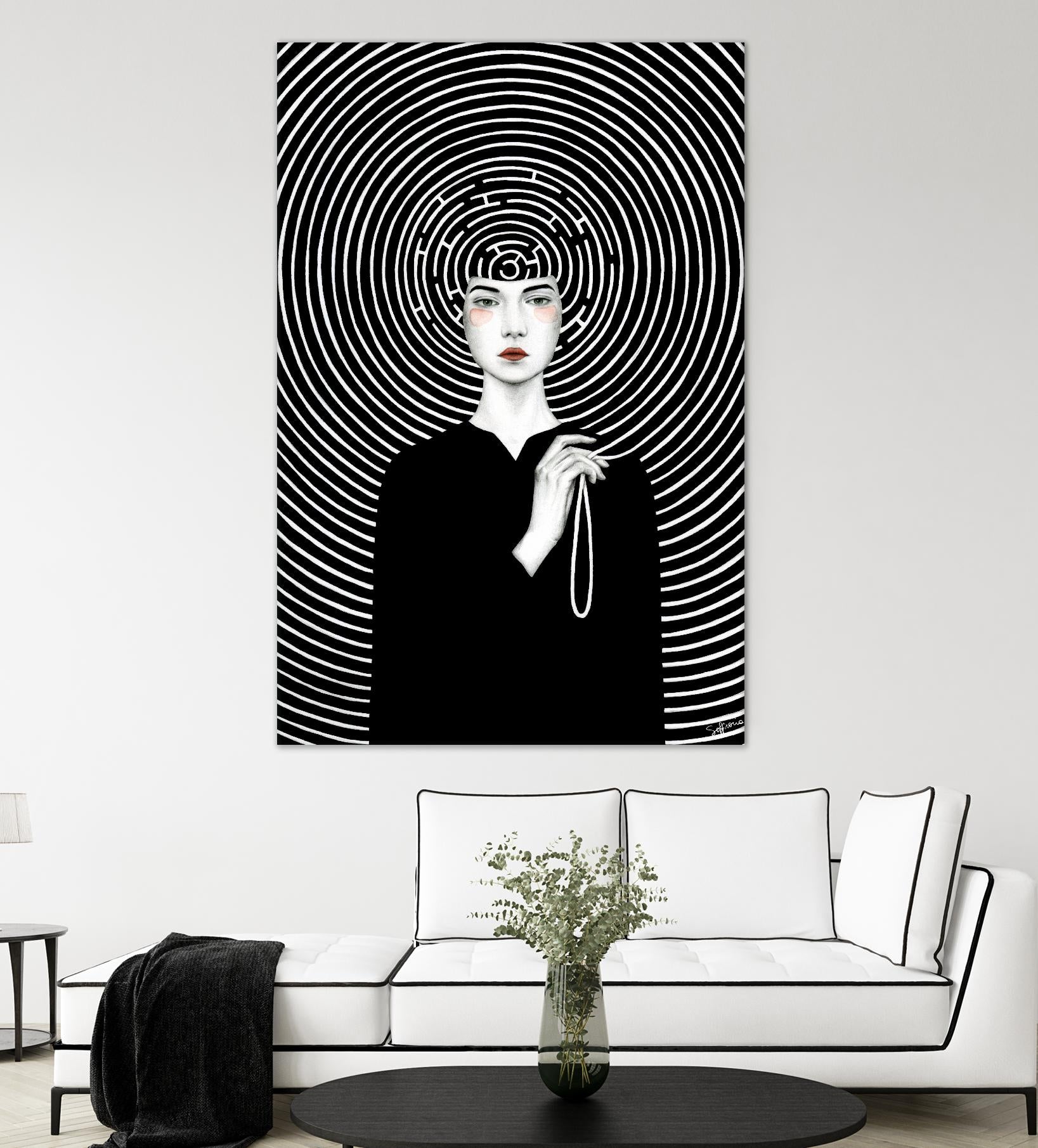 Euxodia by Sofia Bonati on GIANT ART - white men and women