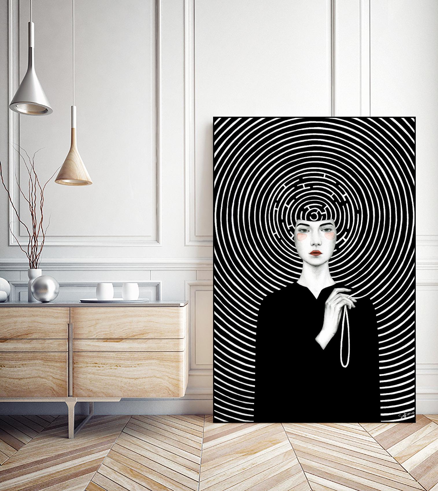 Euxodia by Sofia Bonati on GIANT ART - white men and women