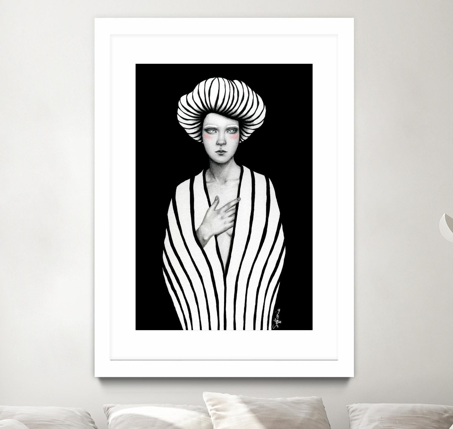 Elaine by Sofia Bonati on GIANT ART - black men and women