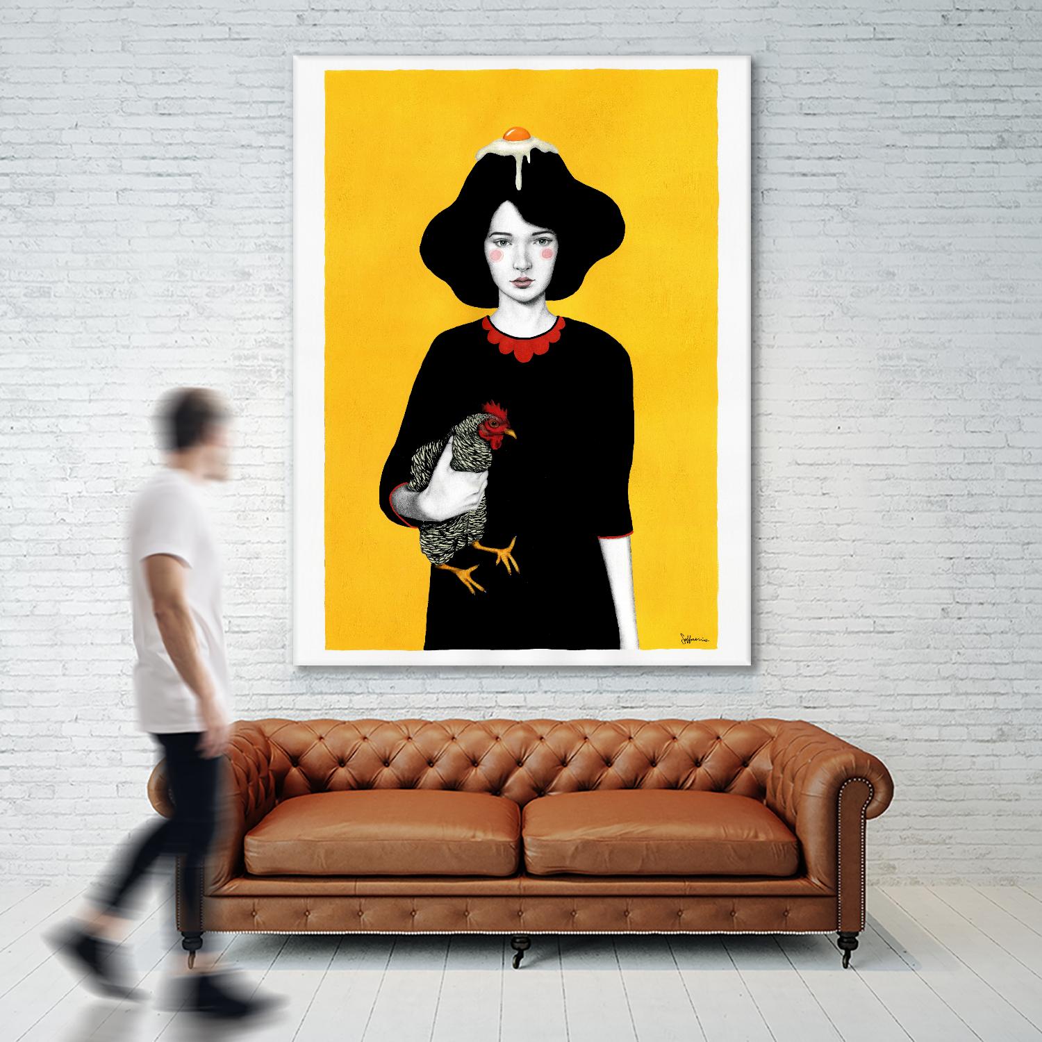 Maya by Sofia Bonati on GIANT ART - black men and women