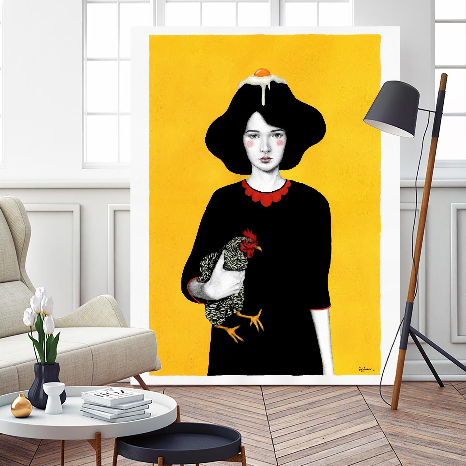 Maya by Sofia Bonati on GIANT ART - black men and women