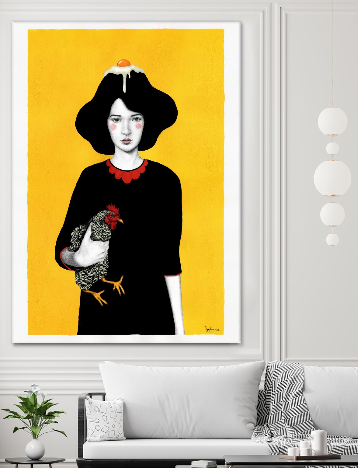 Maya by Sofia Bonati on GIANT ART - black men and women