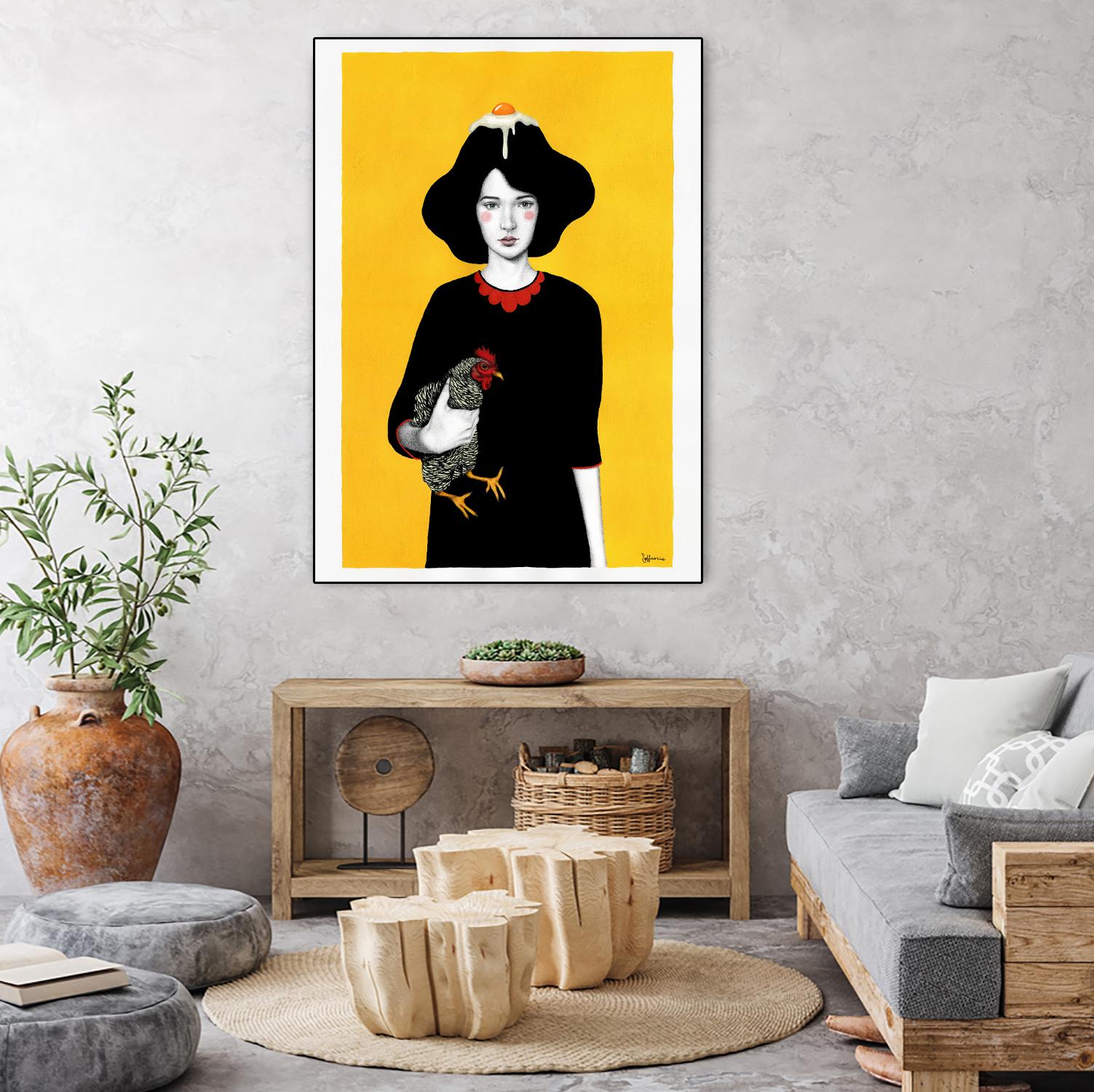 Maya by Sofia Bonati on GIANT ART - black men and women