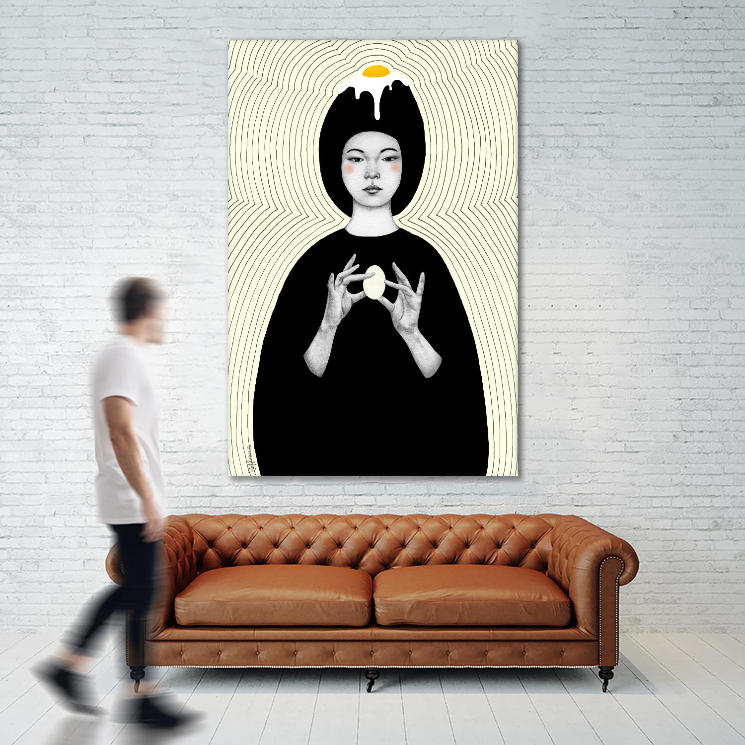 Ora by Sofia Bonati on GIANT ART - white men and women