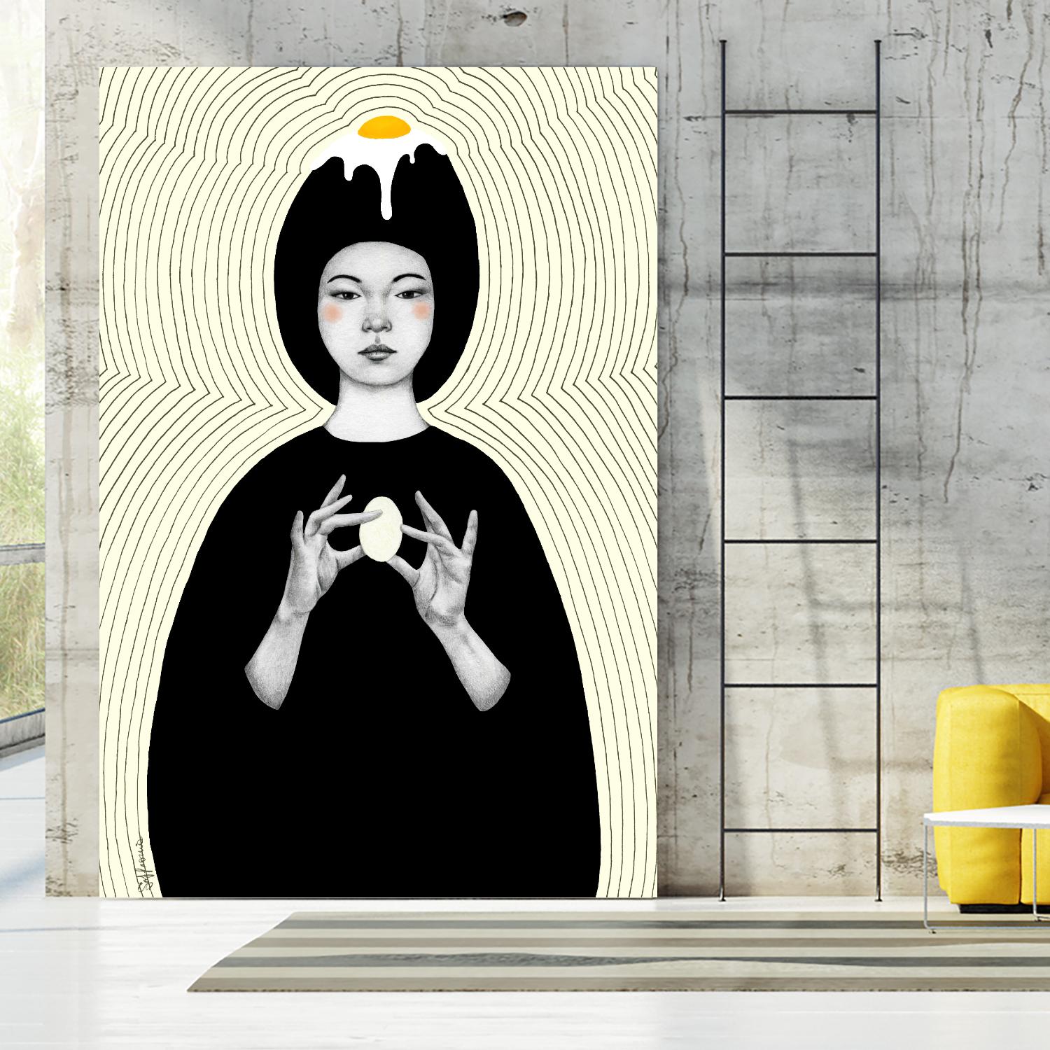 Ora by Sofia Bonati on GIANT ART - white men and women