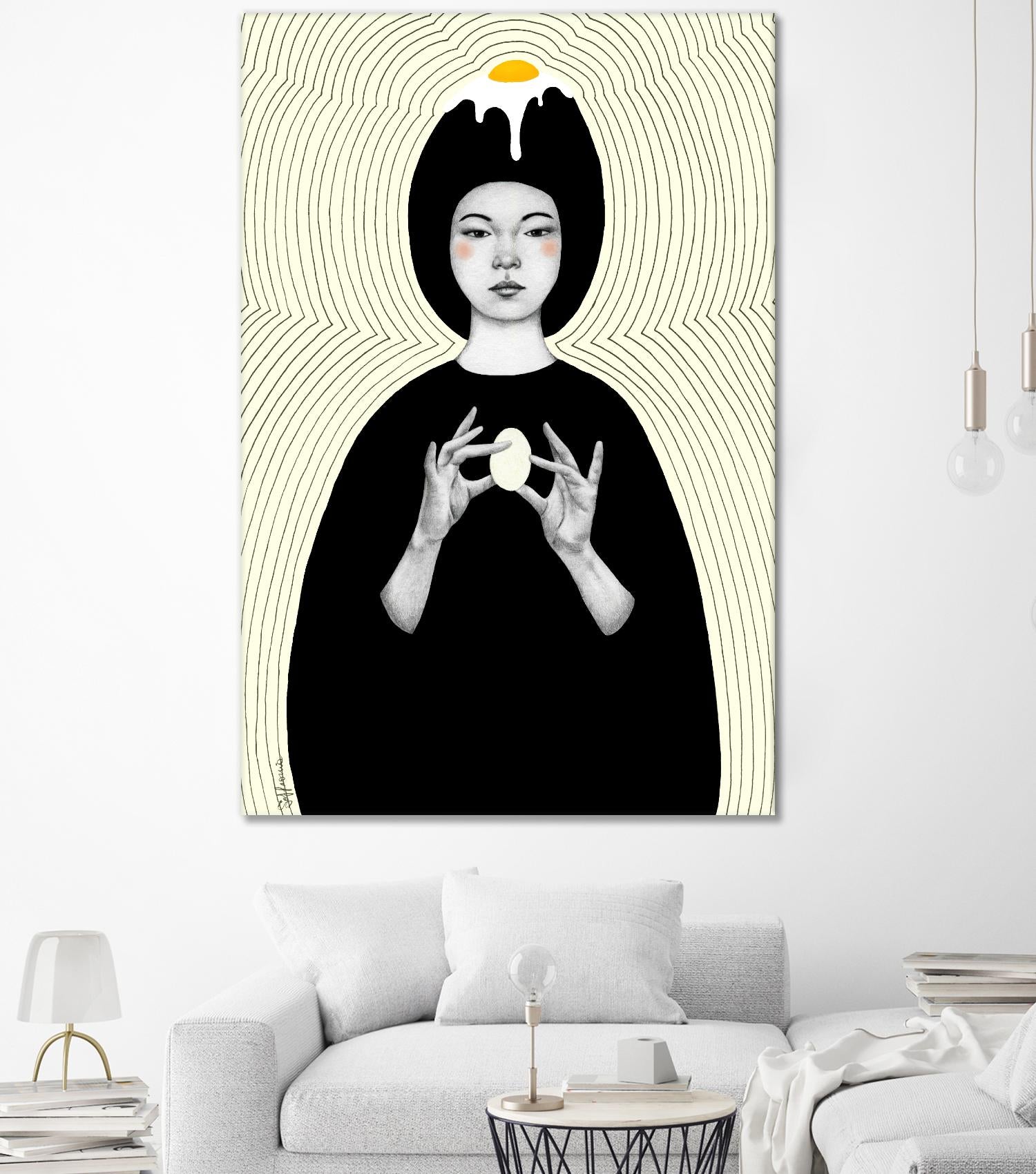 Ora by Sofia Bonati on GIANT ART - white men and women