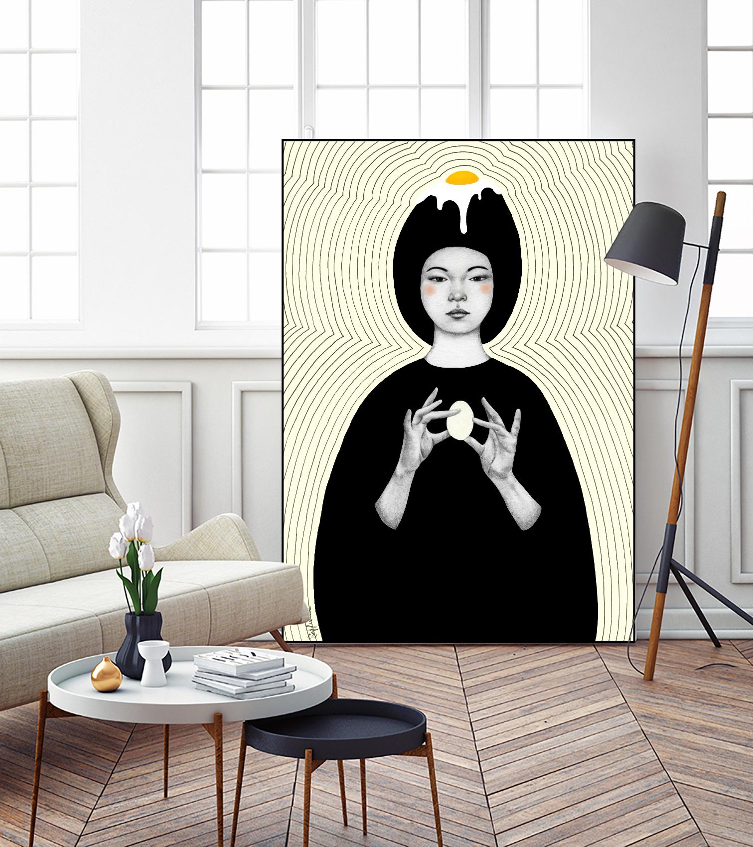 Ora by Sofia Bonati on GIANT ART - white men and women