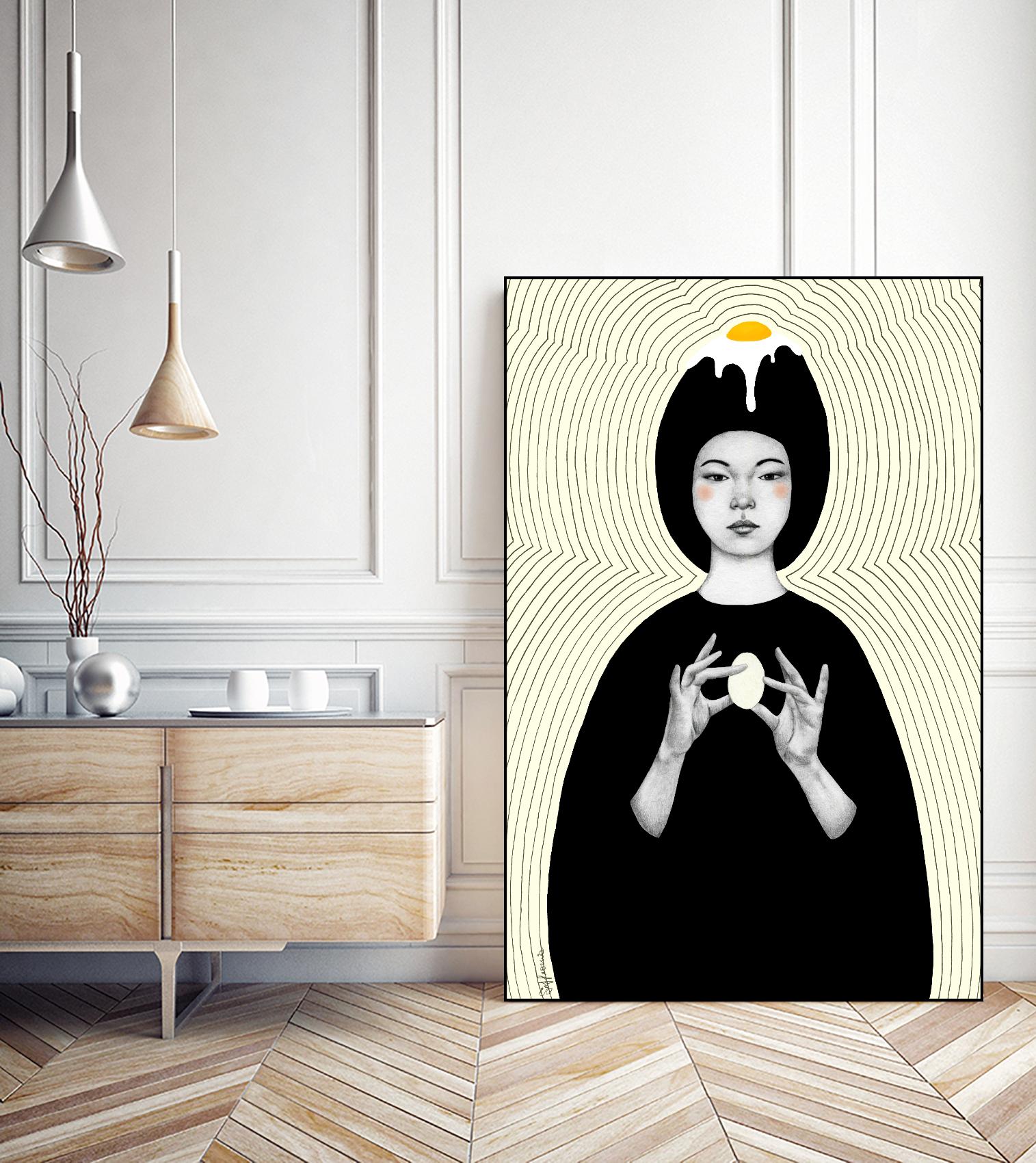 Ora by Sofia Bonati on GIANT ART - white men and women