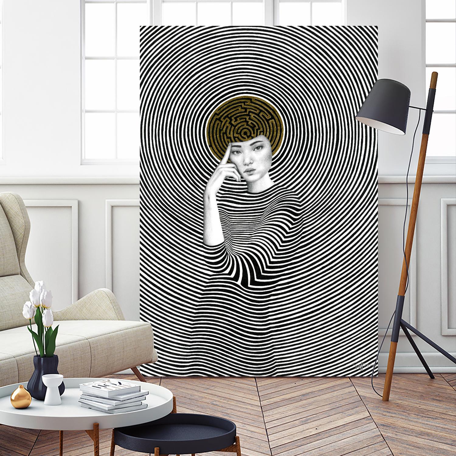 Ottavia by Sofia Bonati on GIANT ART - black men and women