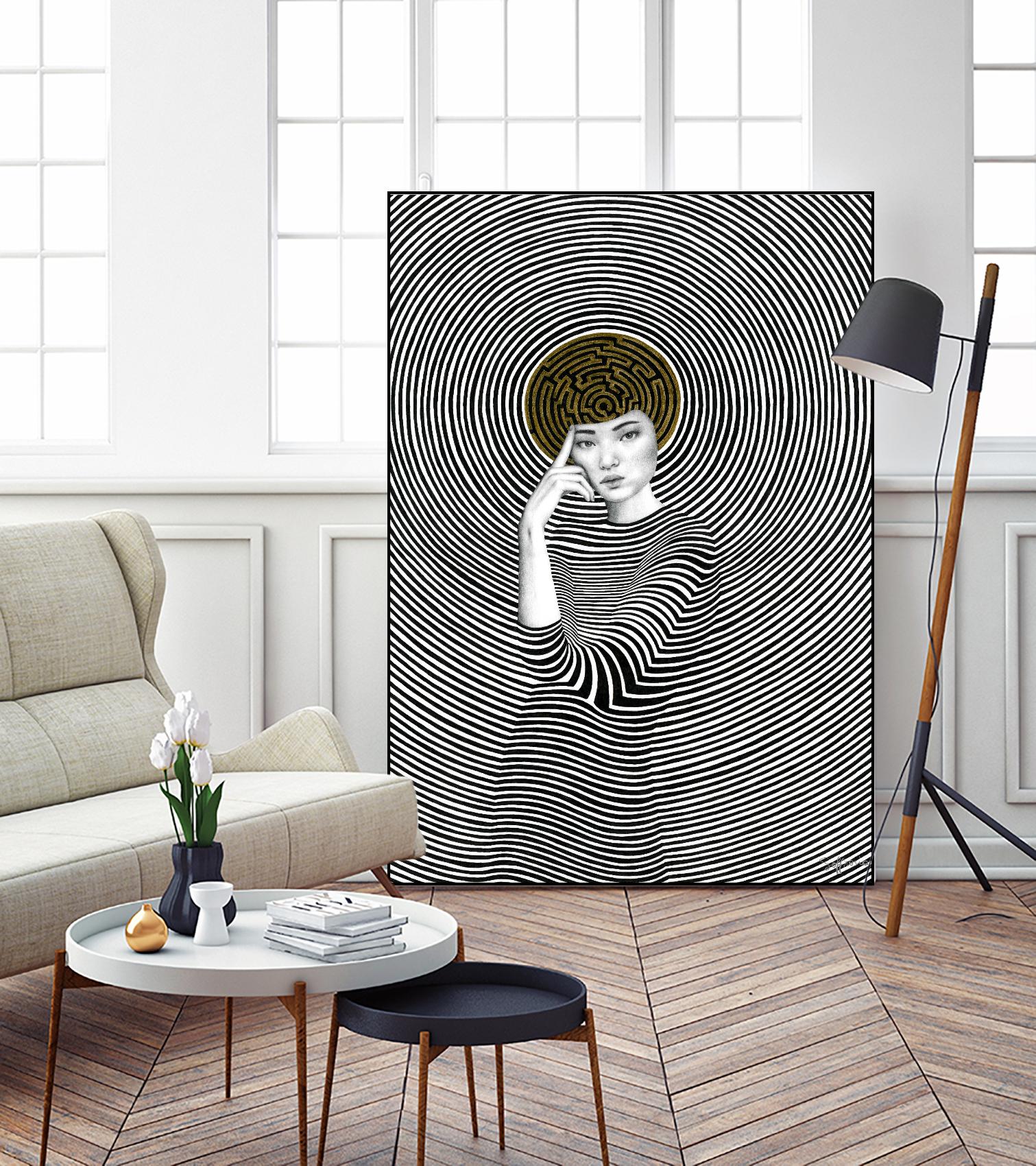 Ottavia by Sofia Bonati on GIANT ART - black men and women