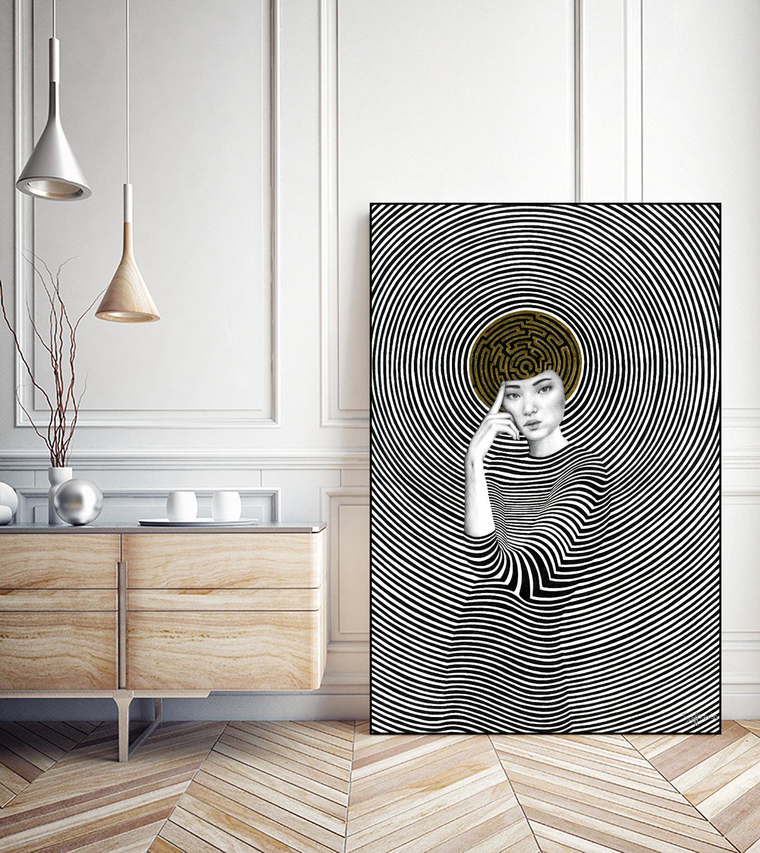 Ottavia by Sofia Bonati on GIANT ART - black men and women