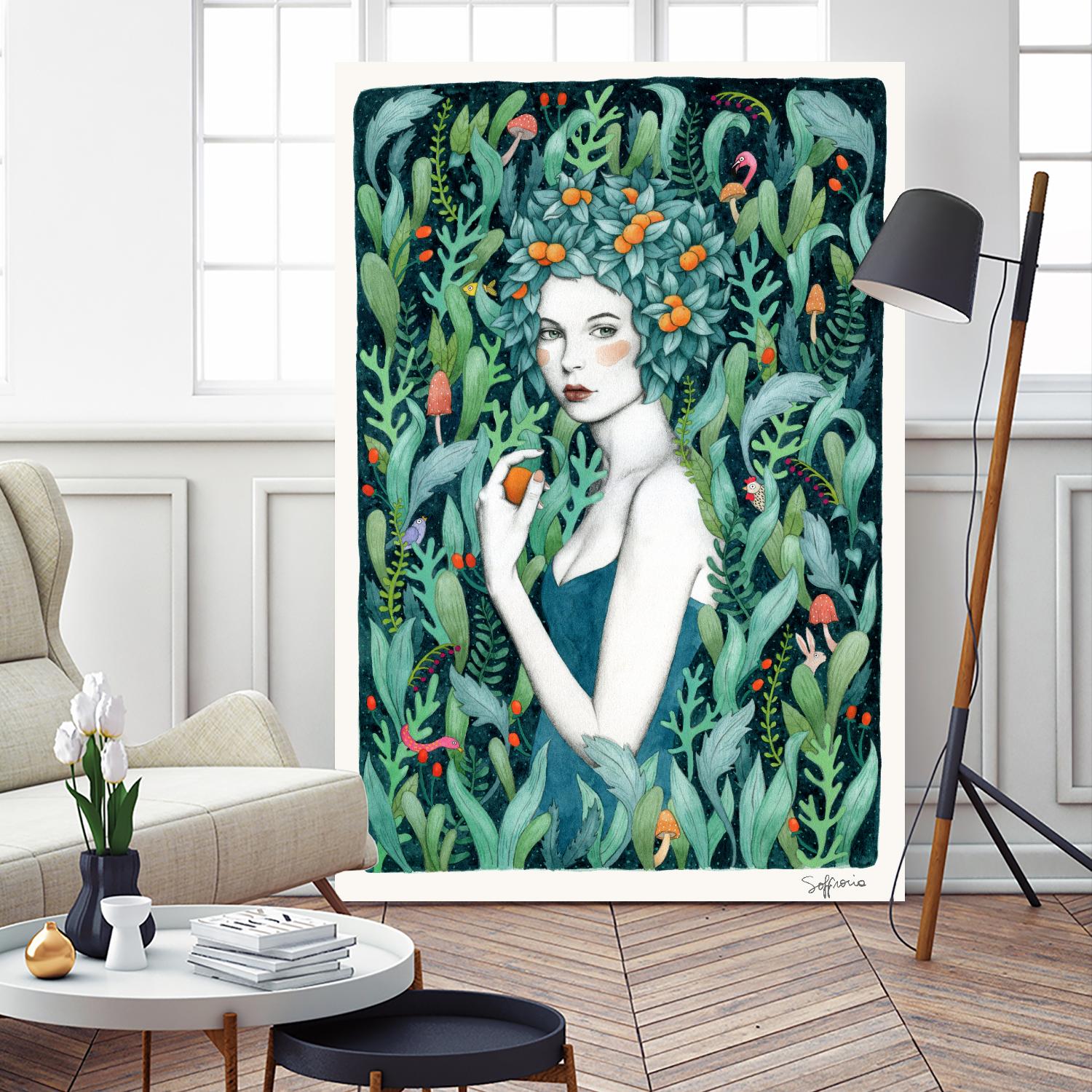 Selva by Sofia Bonati on GIANT ART - white men and women