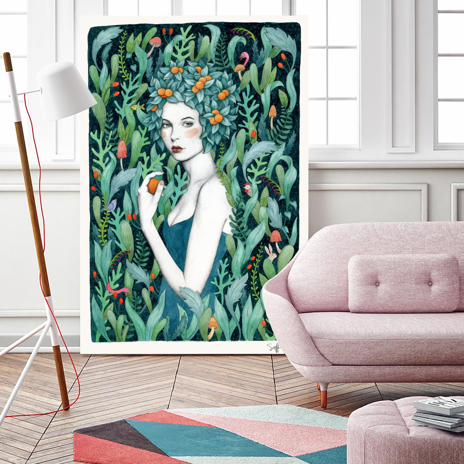 Selva by Sofia Bonati on GIANT ART - white men and women