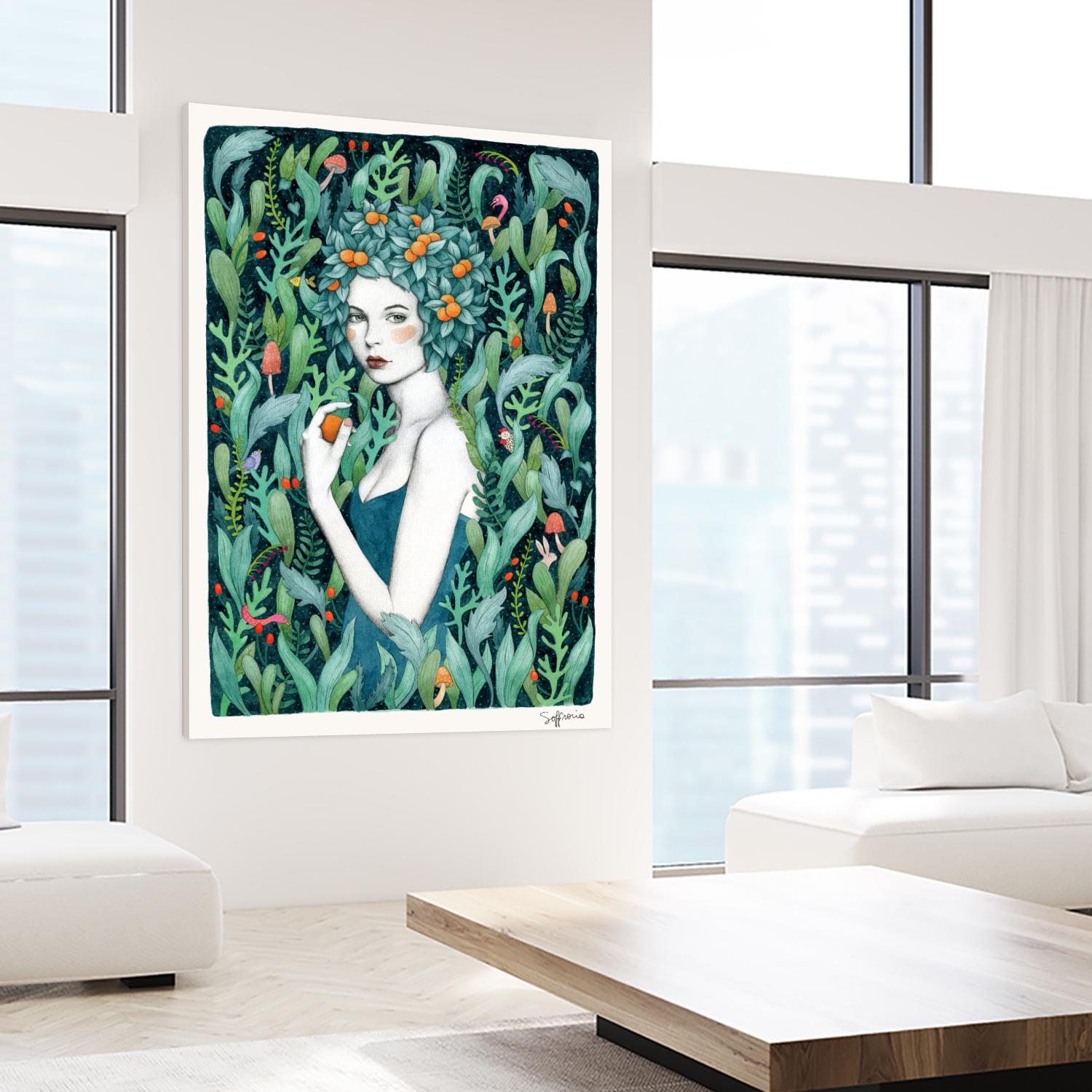 Selva by Sofia Bonati on GIANT ART - white men and women