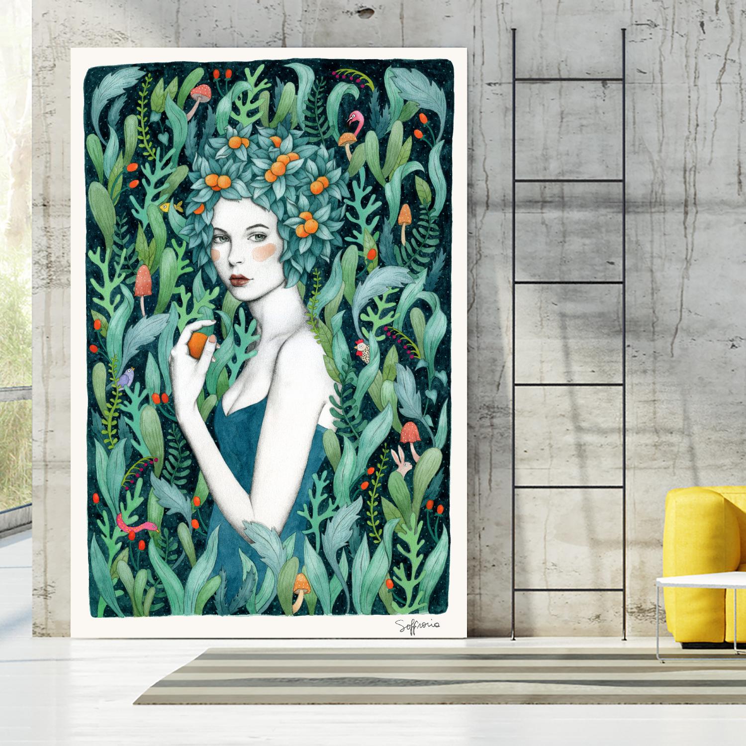 Selva by Sofia Bonati on GIANT ART - white men and women