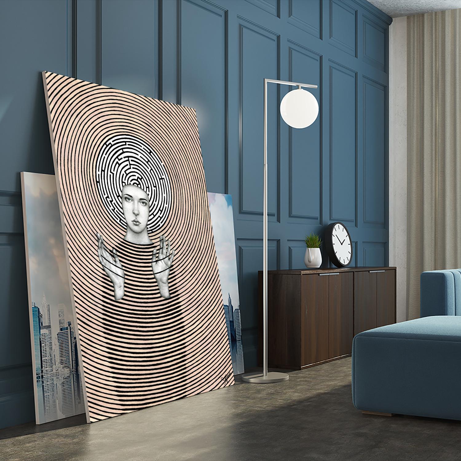 Vanda by Sofia Bonati on GIANT ART - black men and women