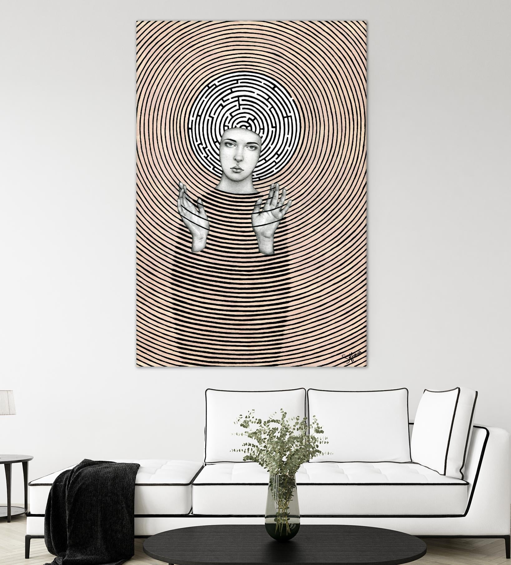 Vanda by Sofia Bonati on GIANT ART - black men and women