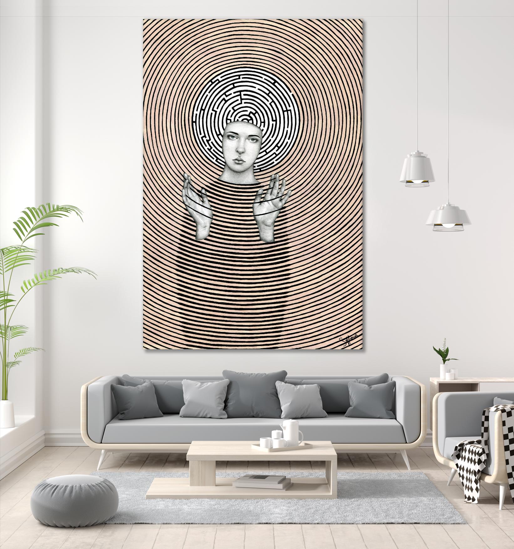 Vanda by Sofia Bonati on GIANT ART - black men and women