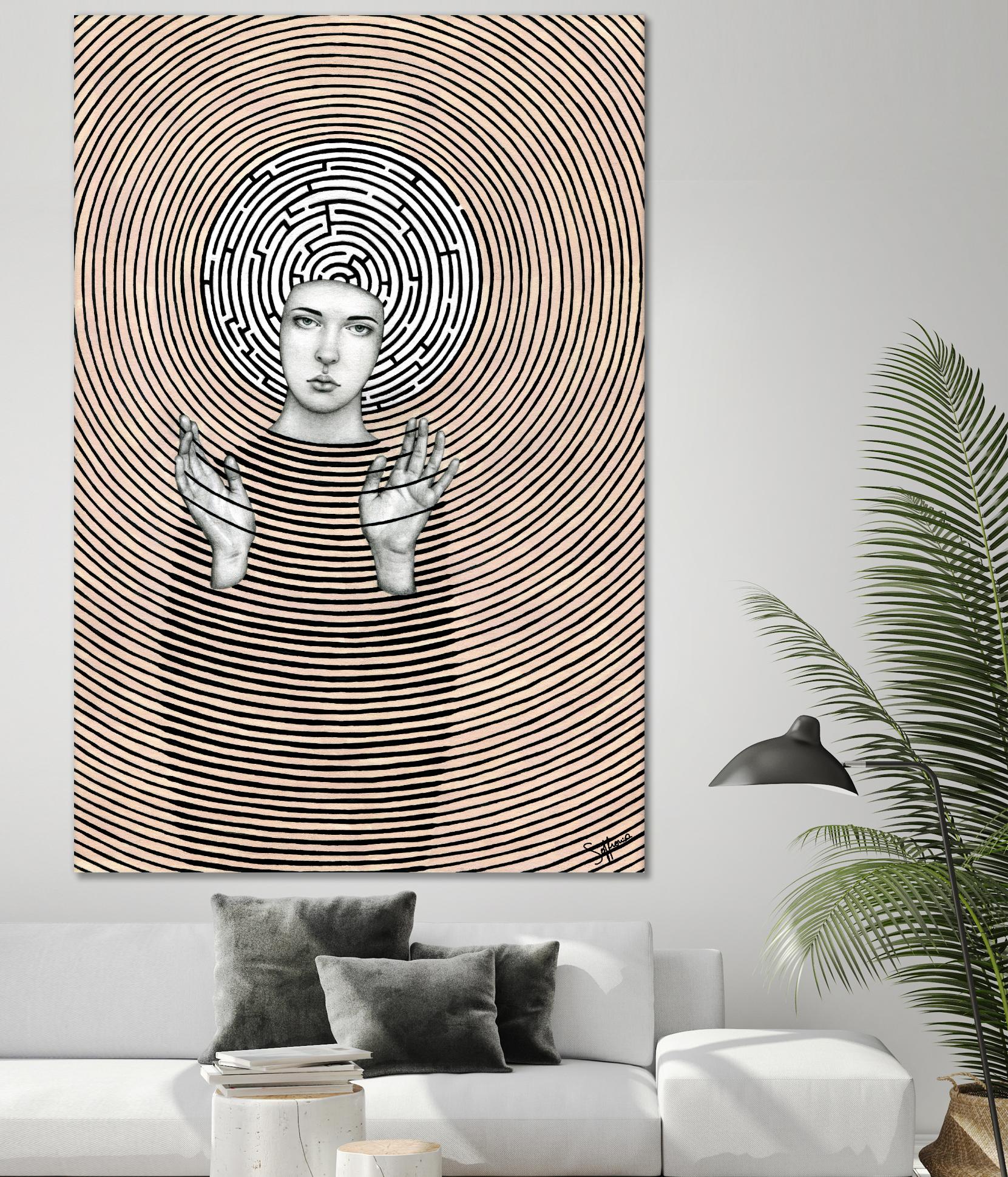 Vanda by Sofia Bonati on GIANT ART - black men and women