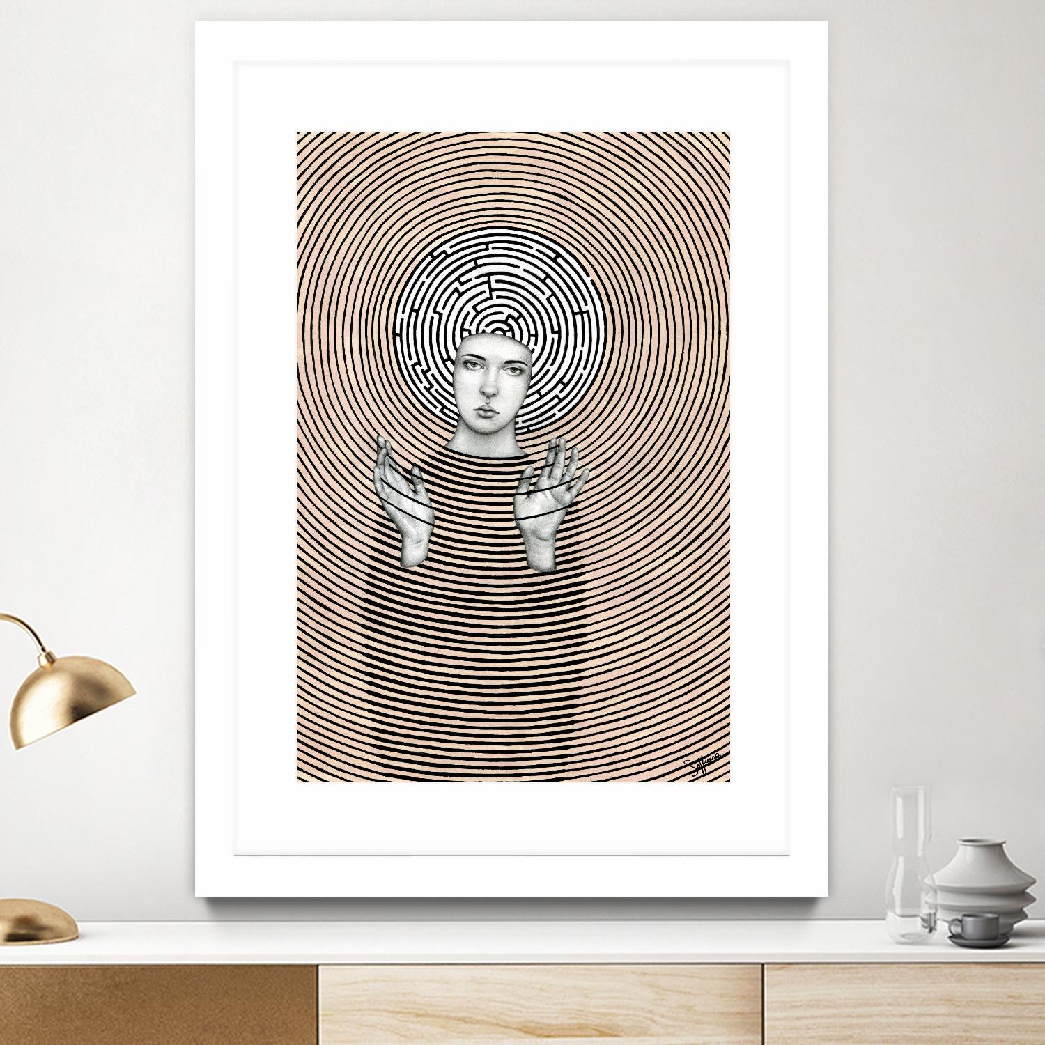 Vanda by Sofia Bonati on GIANT ART - black men and women