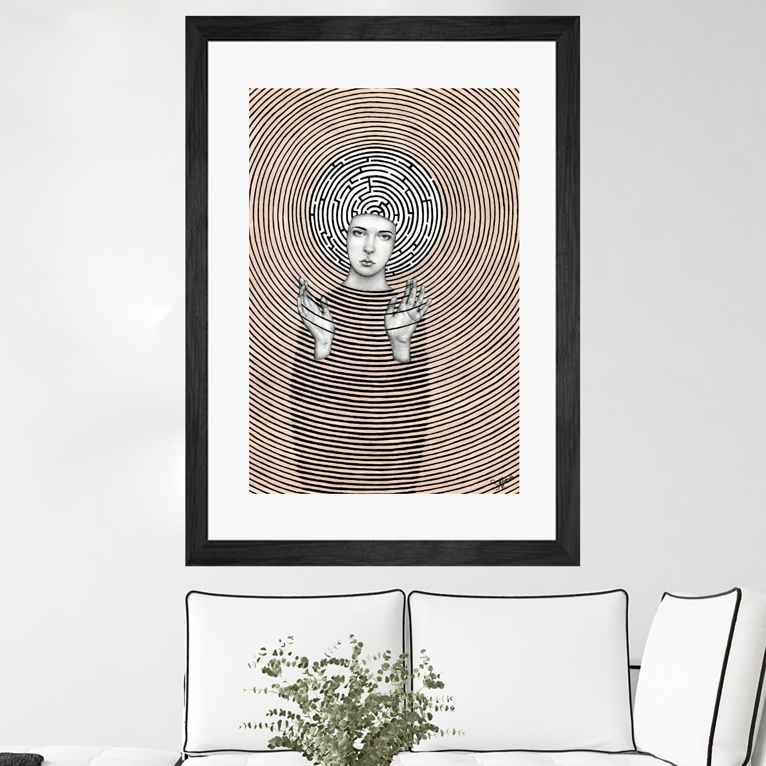 Vanda by Sofia Bonati on GIANT ART - black men and women