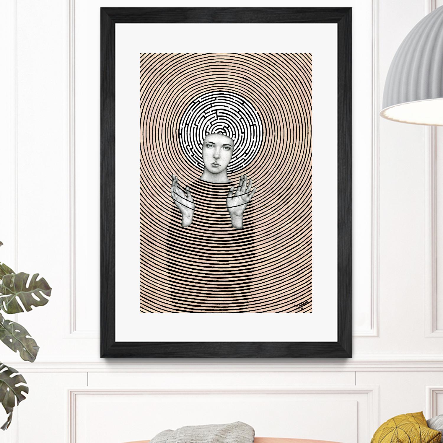 Vanda by Sofia Bonati on GIANT ART - black men and women