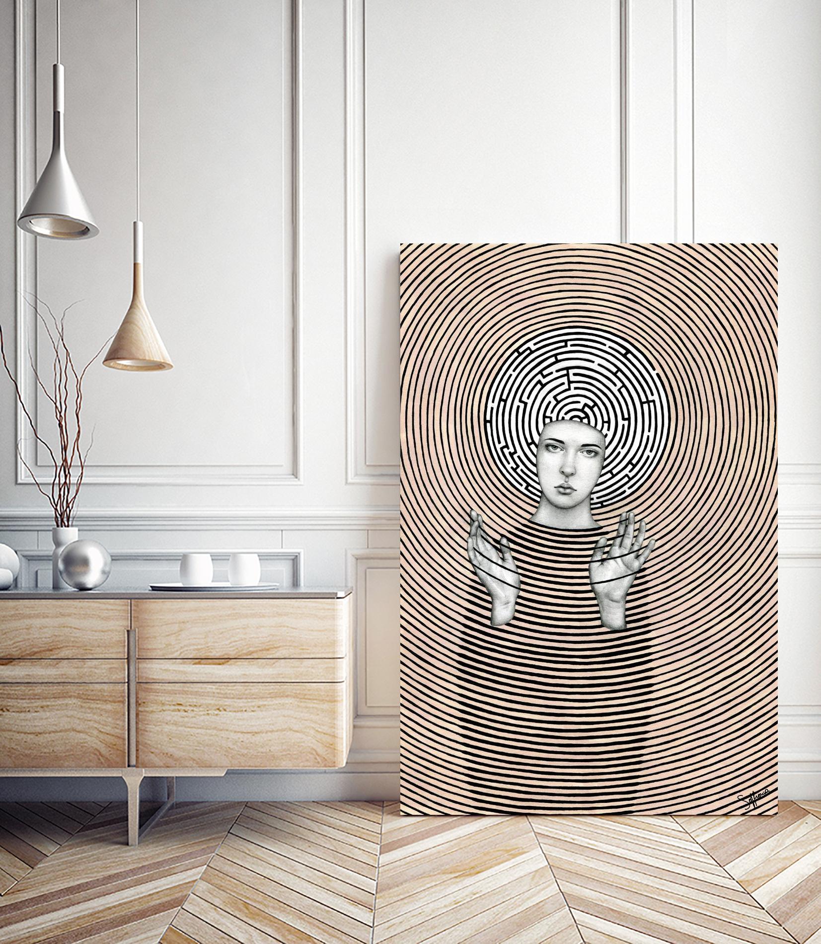 Vanda by Sofia Bonati on GIANT ART - black men and women