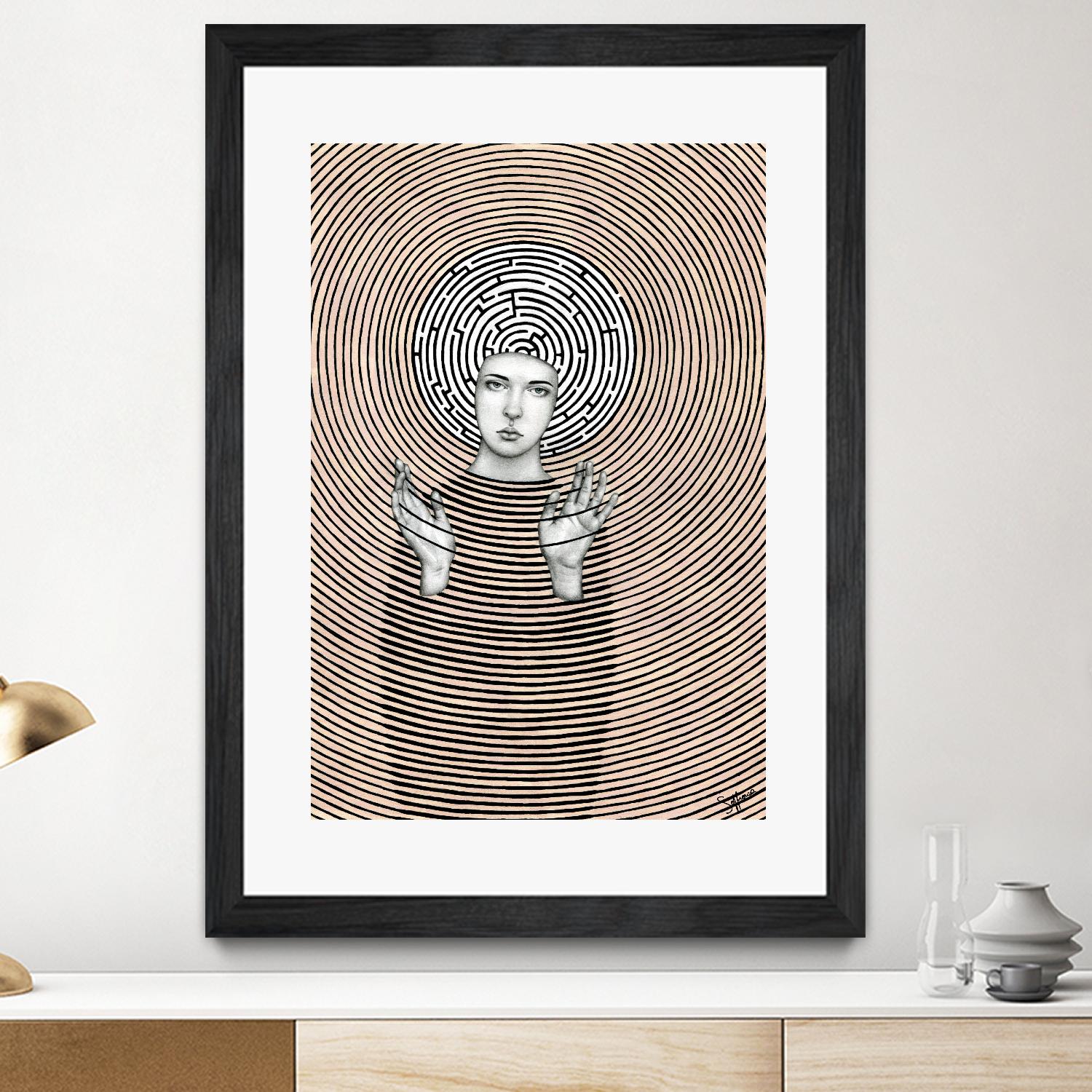 Vanda by Sofia Bonati on GIANT ART - black men and women