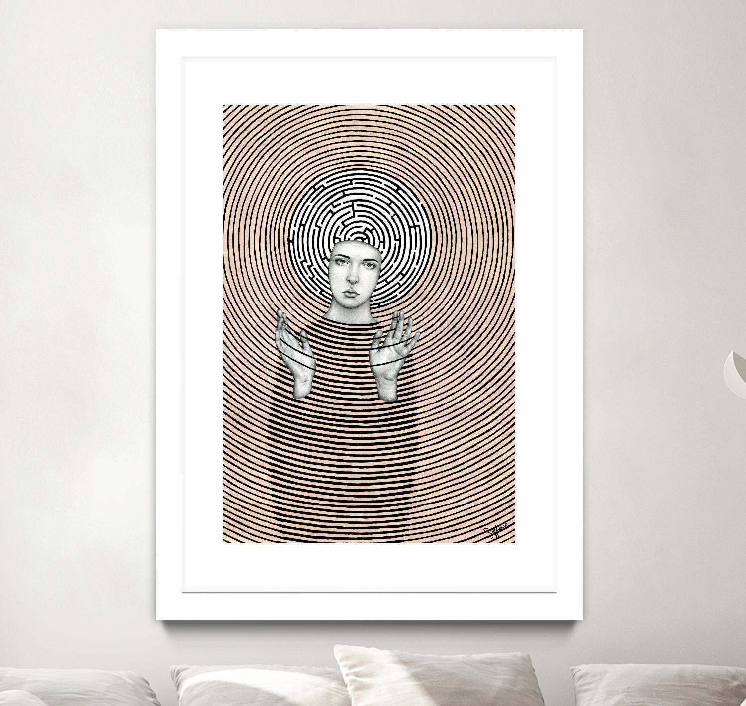 Vanda by Sofia Bonati on GIANT ART - black men and women